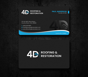 Business Card Design by Uttom 2 for this project | Design: #35920378