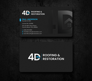 Business Card Design by Uttom 2 for this project | Design: #35920380
