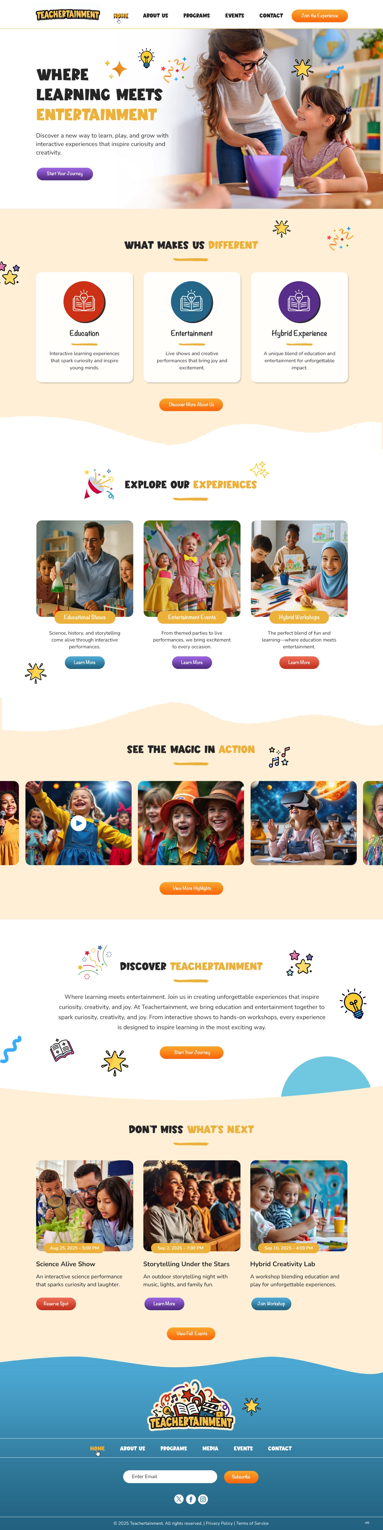 Diseño Web por pb para Teachertainment | Diseño #35892974