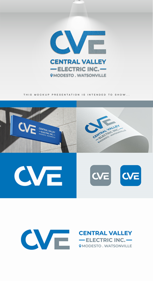 Logo Design by Nukhta Design for Central Valley Electric, Inc. | Design: #35919749