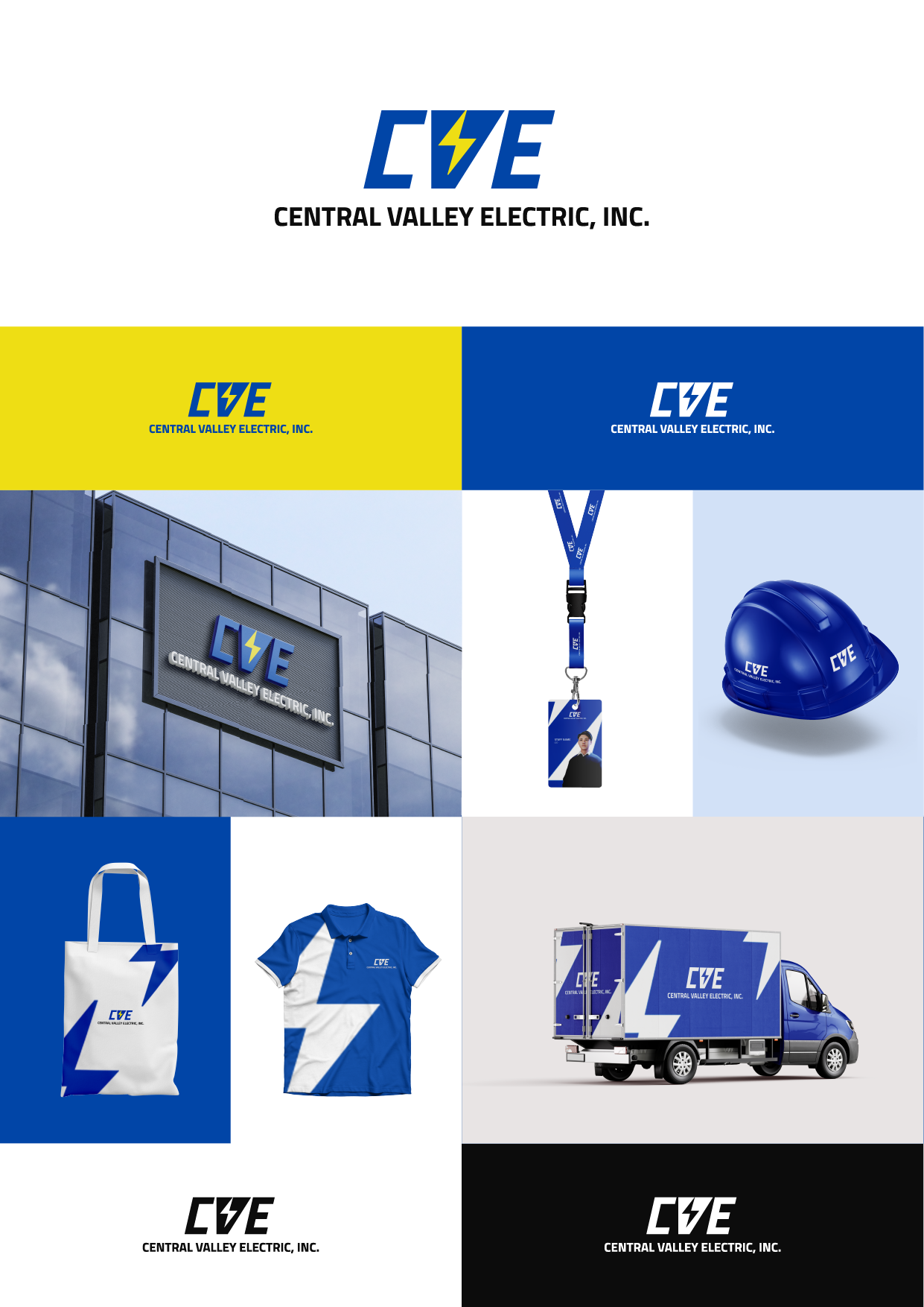 Logo Design by Tezar G. Permana for Central Valley Electric, Inc. | Design #35913822