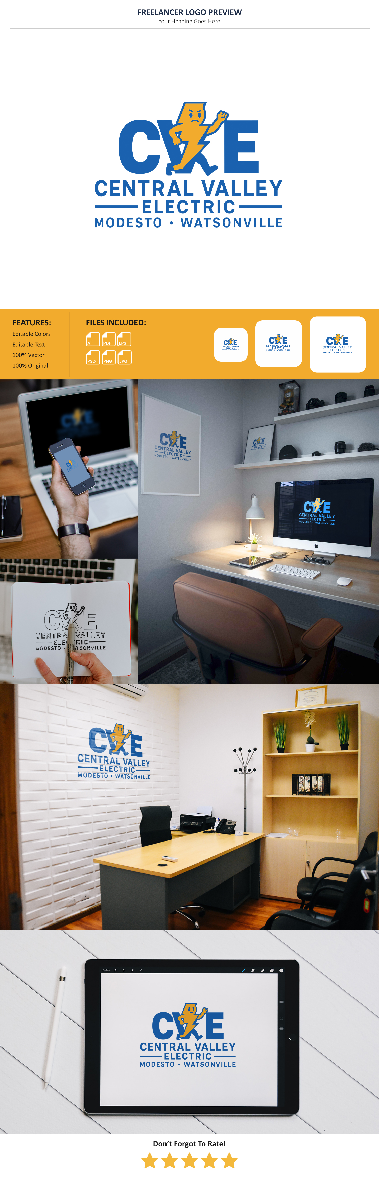 Diseño de Logo por VectorForge para Central Valley Electric, Inc. | Diseño #35890000