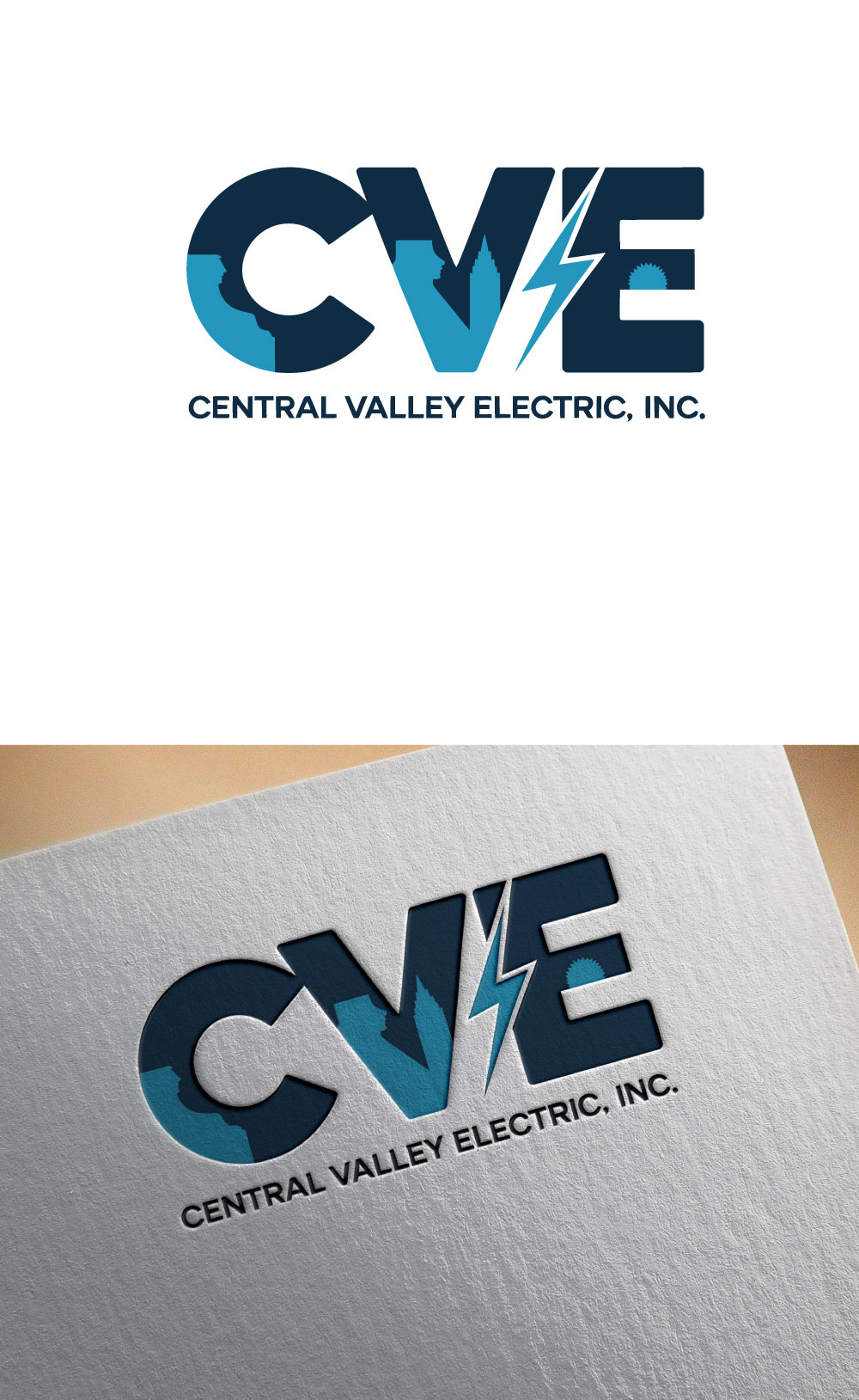 Logo-Design von DesignVerse777 für Central Valley Electric, Inc. | Design #35914455