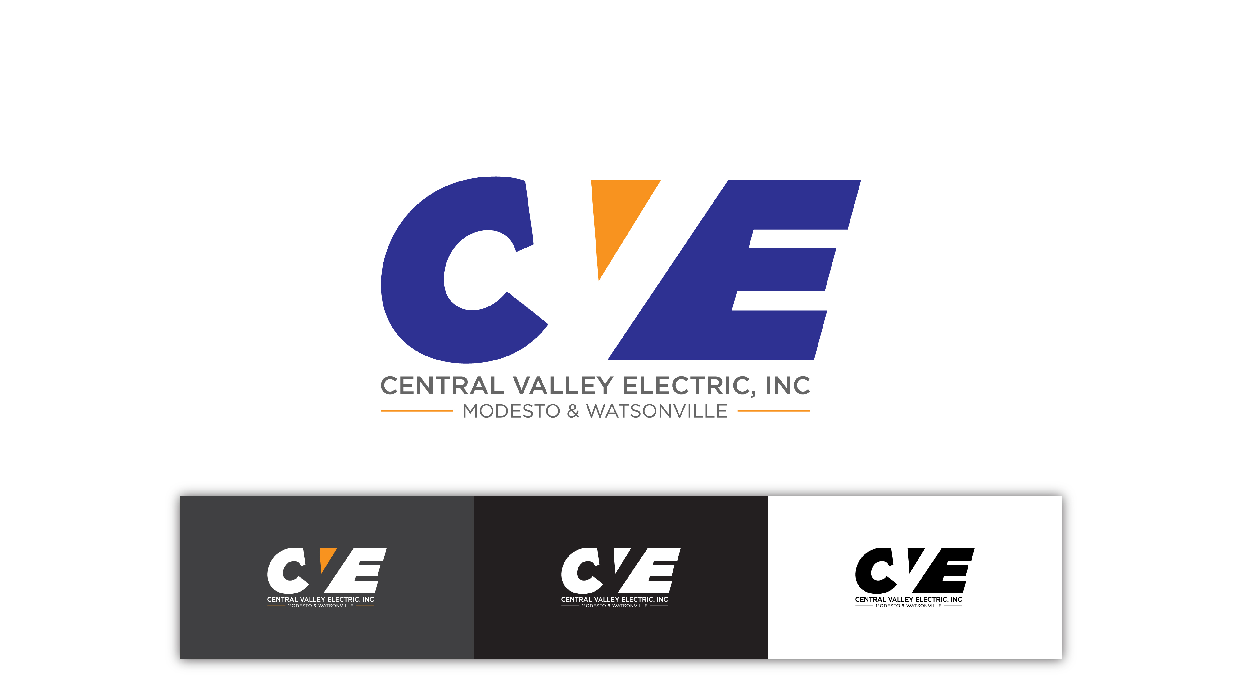 Logo Design by Yong Kushandiono for Central Valley Electric, Inc. | Design #35901151