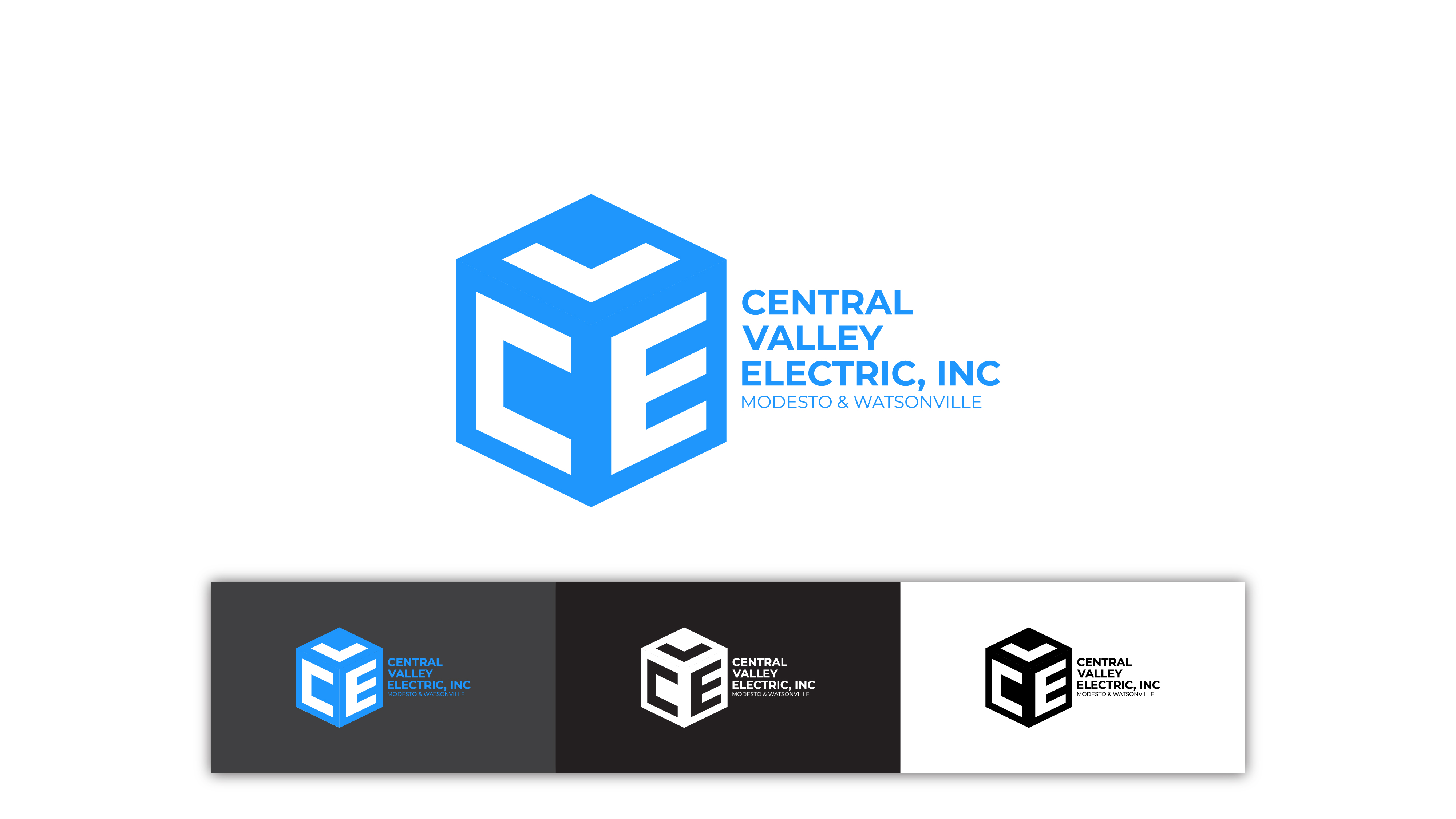 Logo Design by Yong Kushandiono for Central Valley Electric, Inc. | Design #35913374