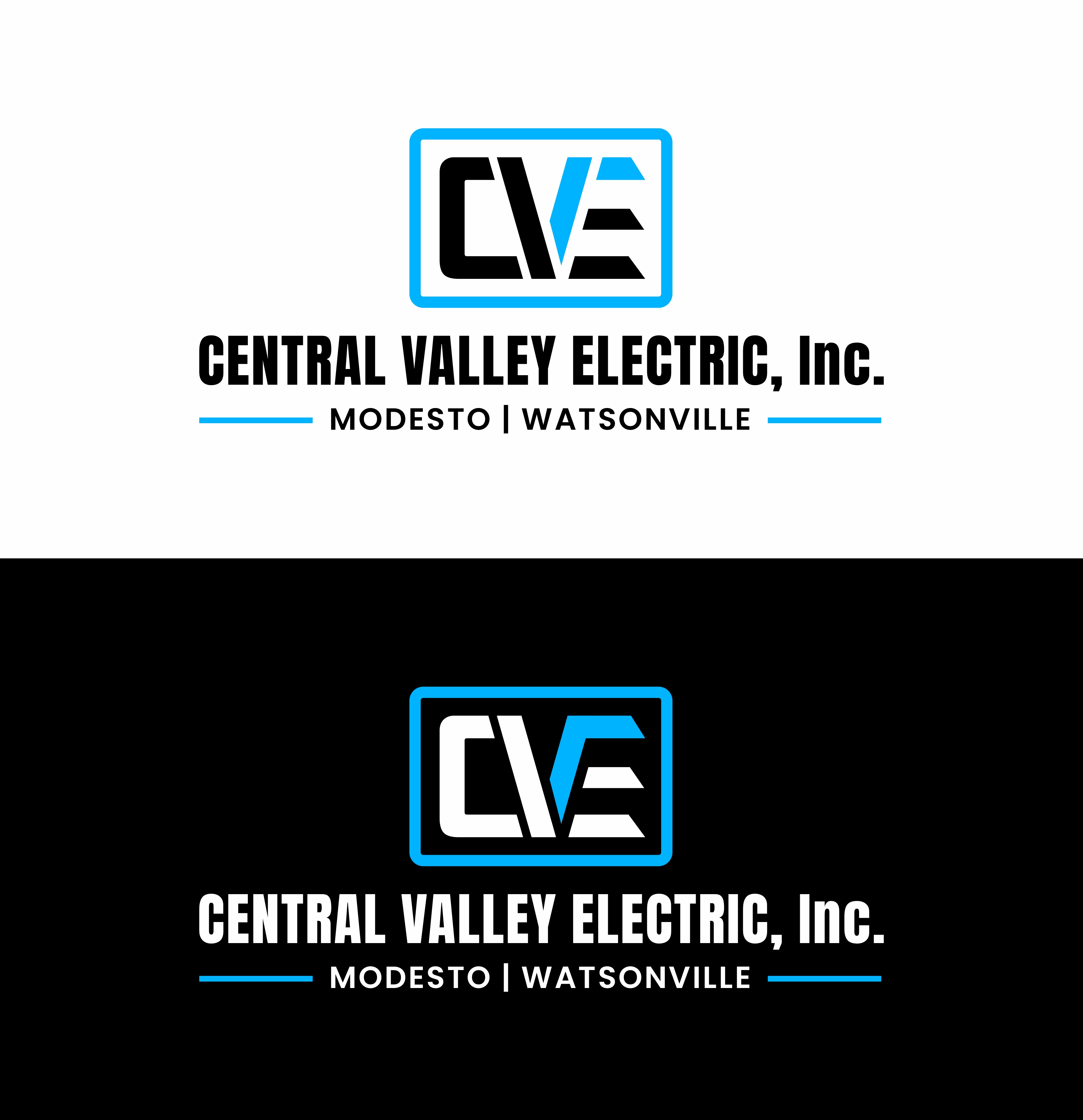 Logo Design by Mozez32 for Central Valley Electric, Inc. | Design #35949482