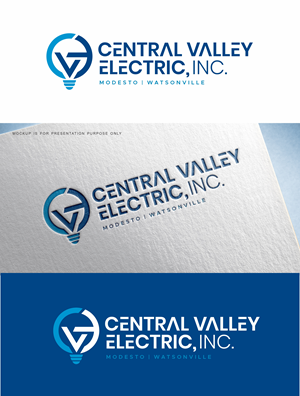 Logo-Design von Mozez32 für Central Valley Electric, Inc. | Design: #35953829
