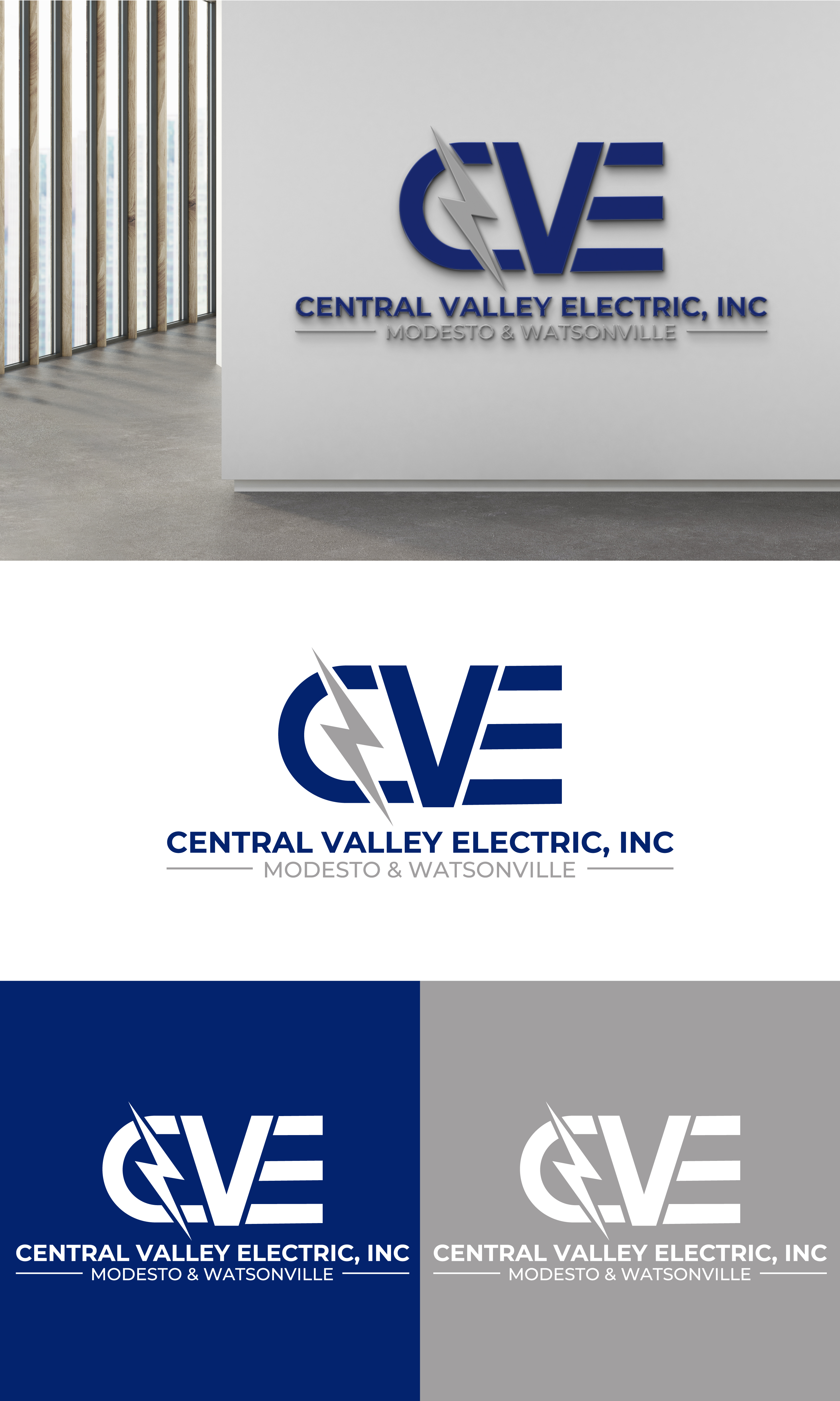 Diseño de Logo por AKTech para Central Valley Electric, Inc. | Diseño #35905445