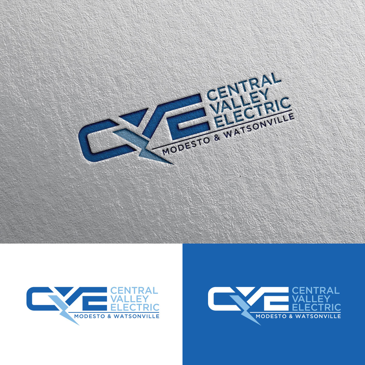 Logo Design by Alex Henry for Central Valley Electric, Inc. | Design #35881414