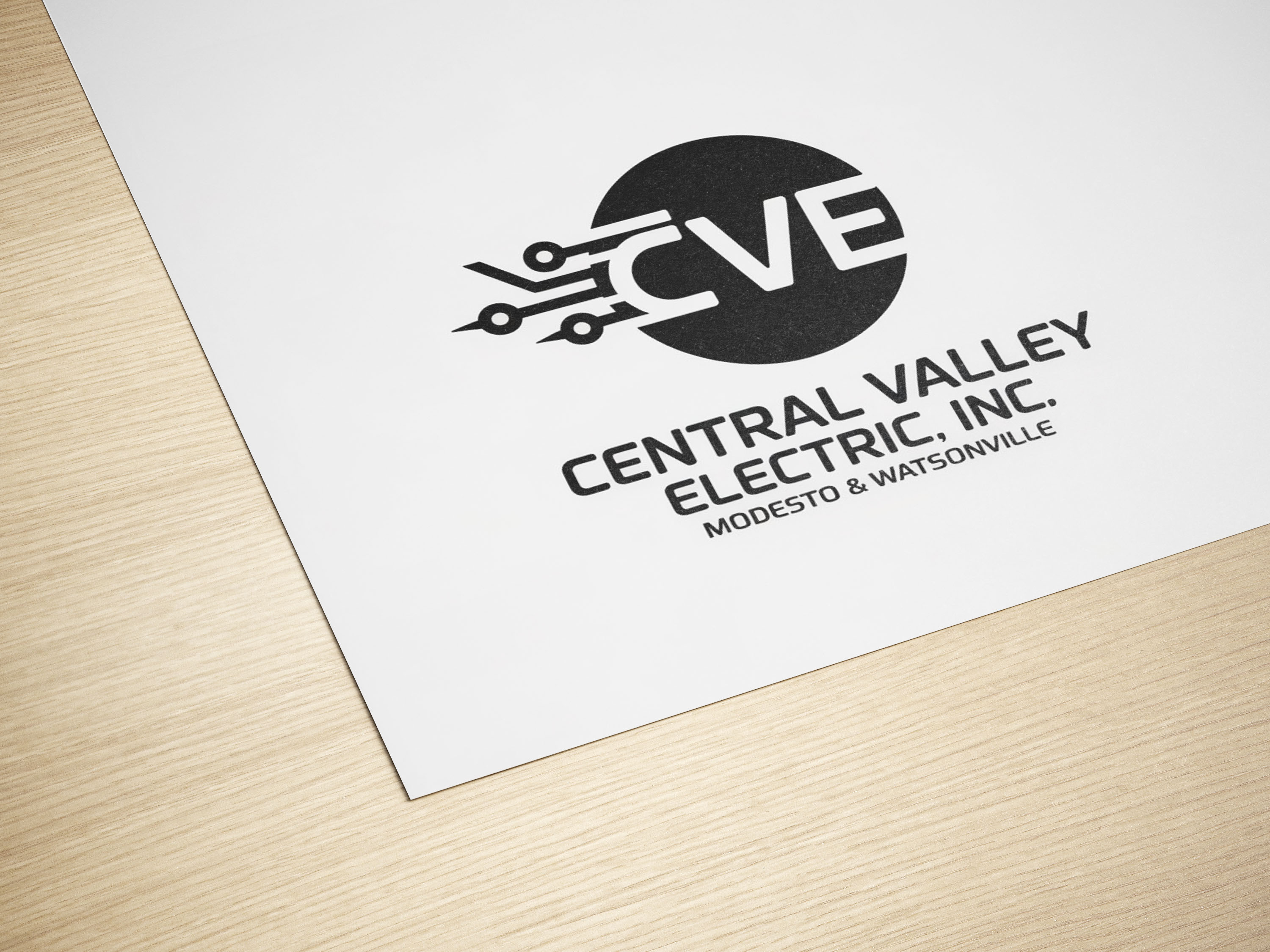 Logo Design by PixelCraft Designs for Central Valley Electric, Inc. | Design #35896456