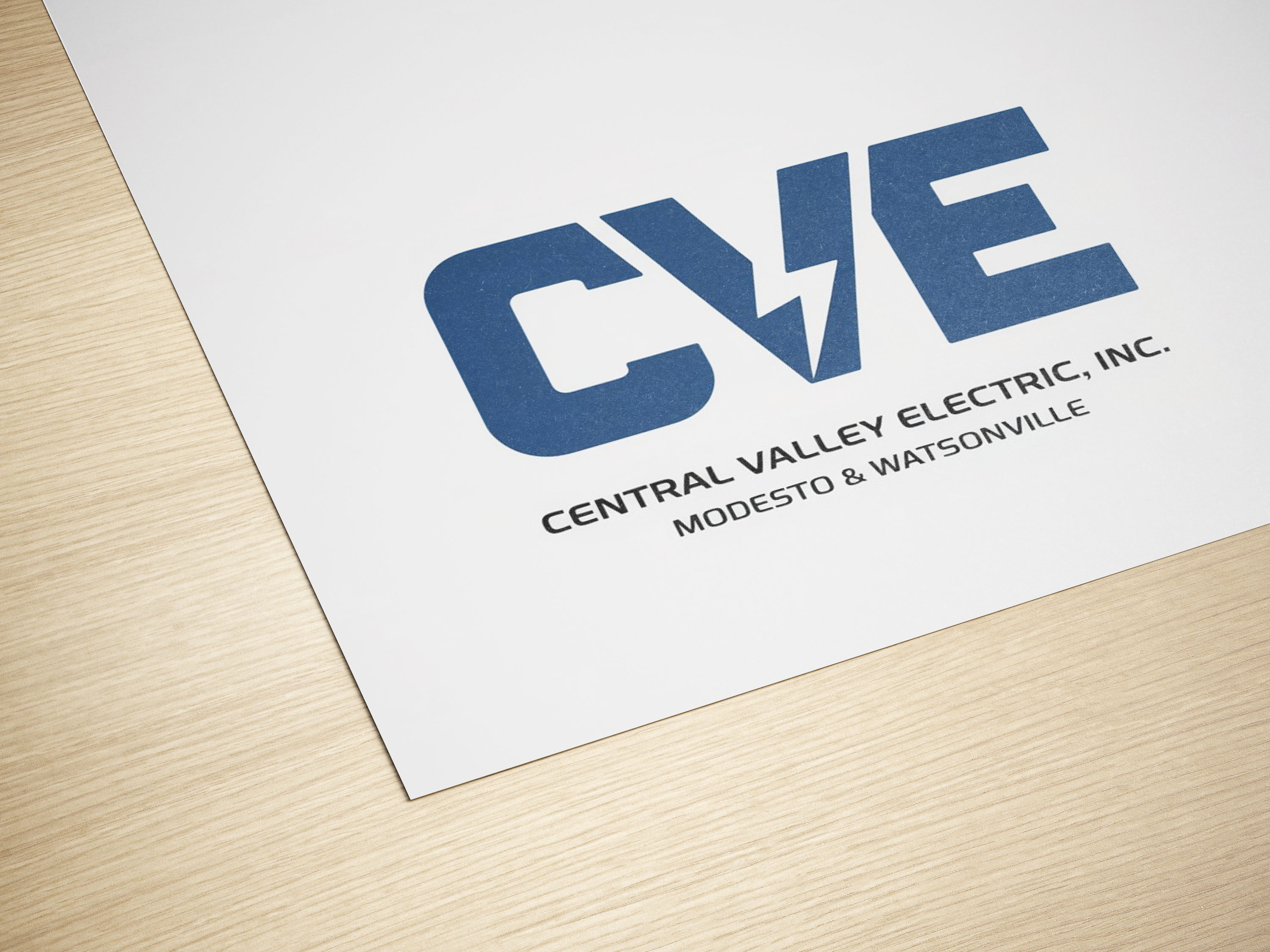 Logo Design by PixelCraft Designs for Central Valley Electric, Inc. | Design #35896463