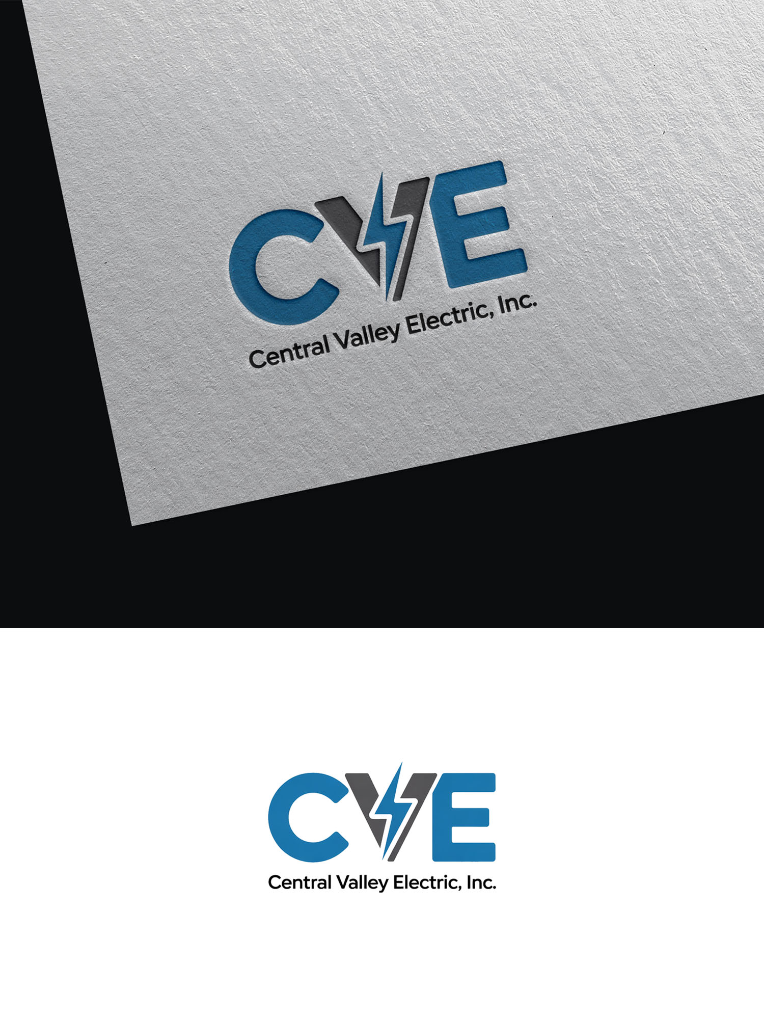 Logo-Design von Being  Designer für Central Valley Electric, Inc. | Design #35922616