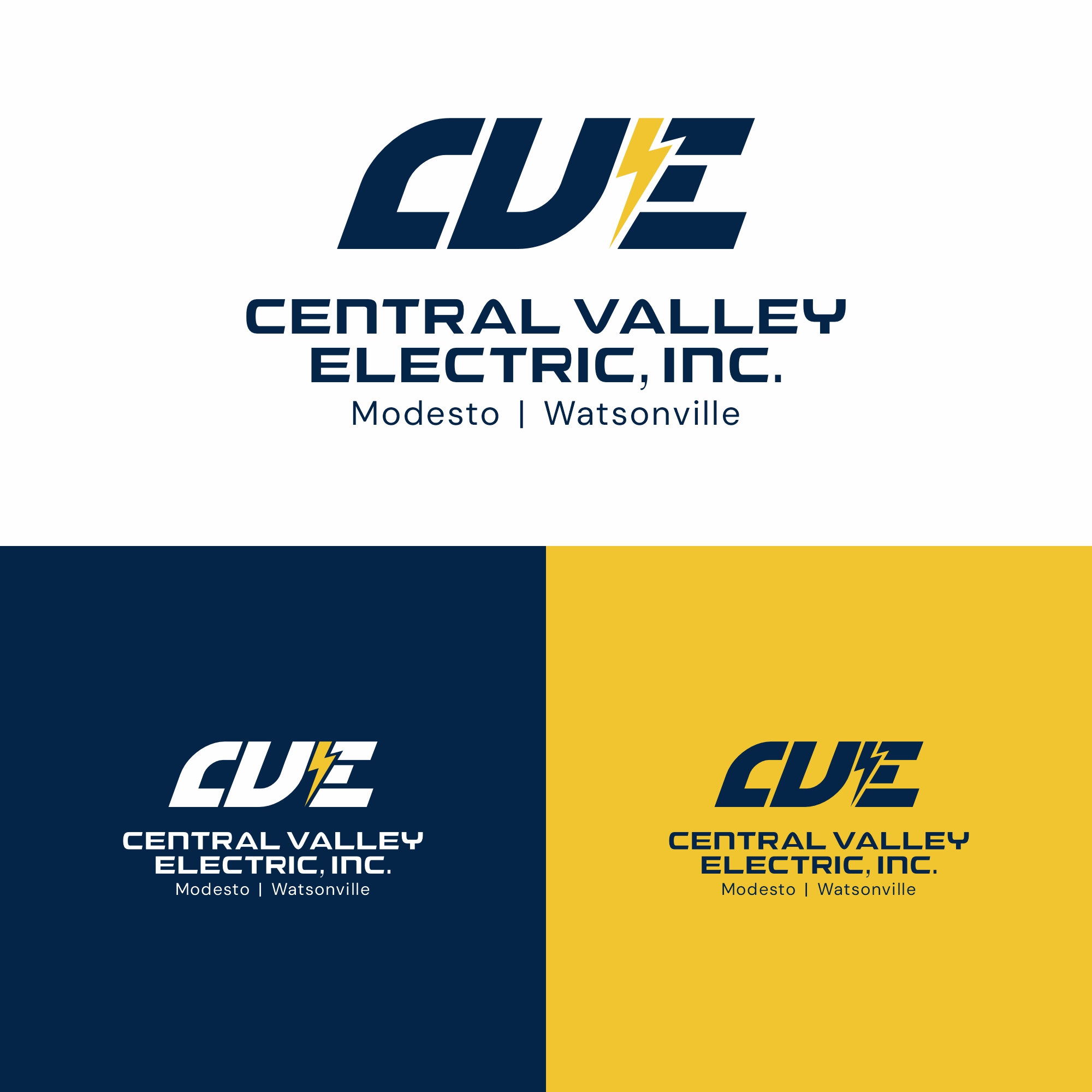 Logo Design by Razzi for Central Valley Electric, Inc. | Design #35891839