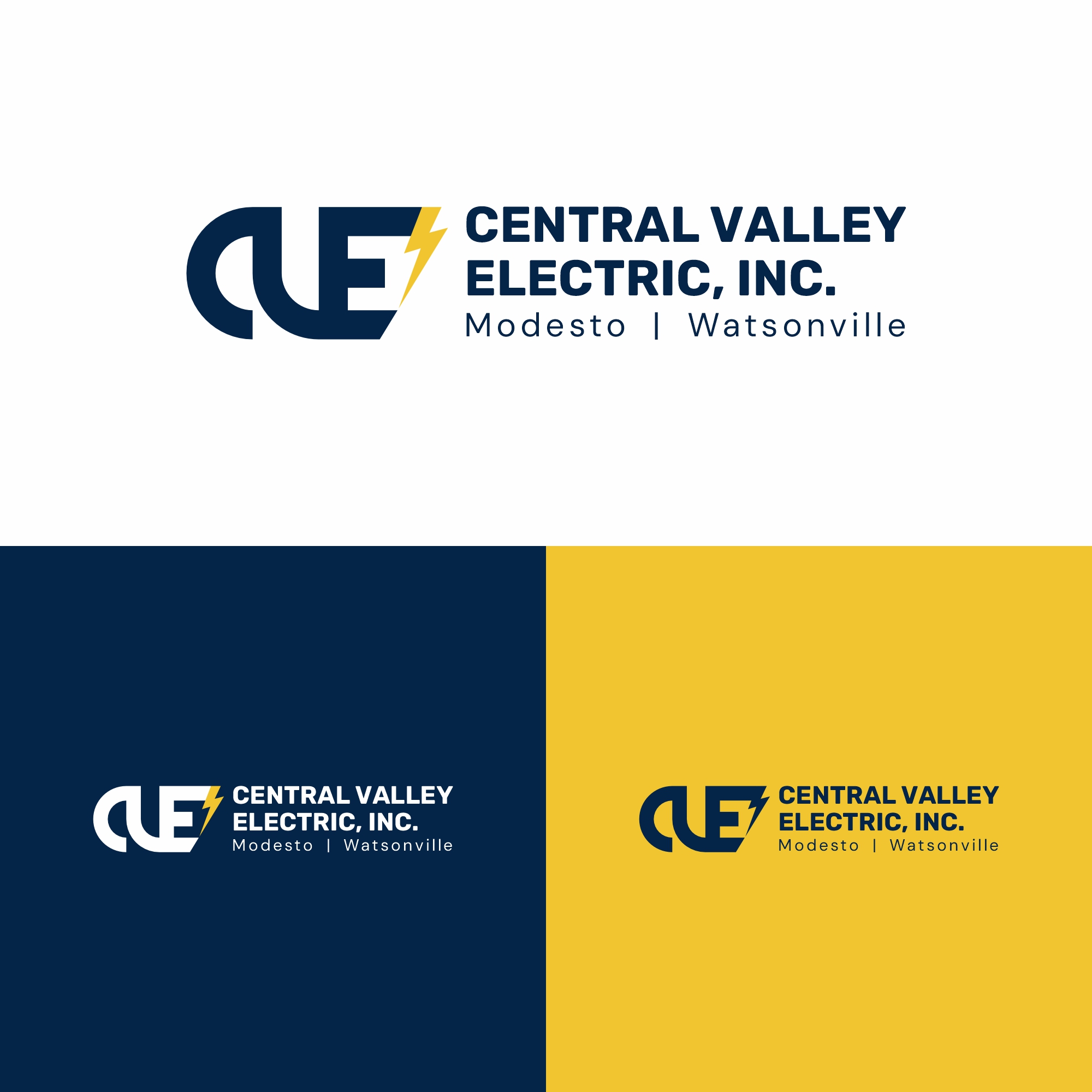 Logo Design by Razzi for Central Valley Electric, Inc. | Design #35891843