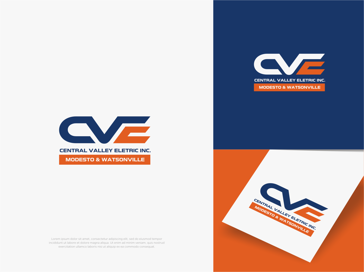 Logo Design by CKS d e s i g n for Central Valley Electric, Inc. | Design #35892469