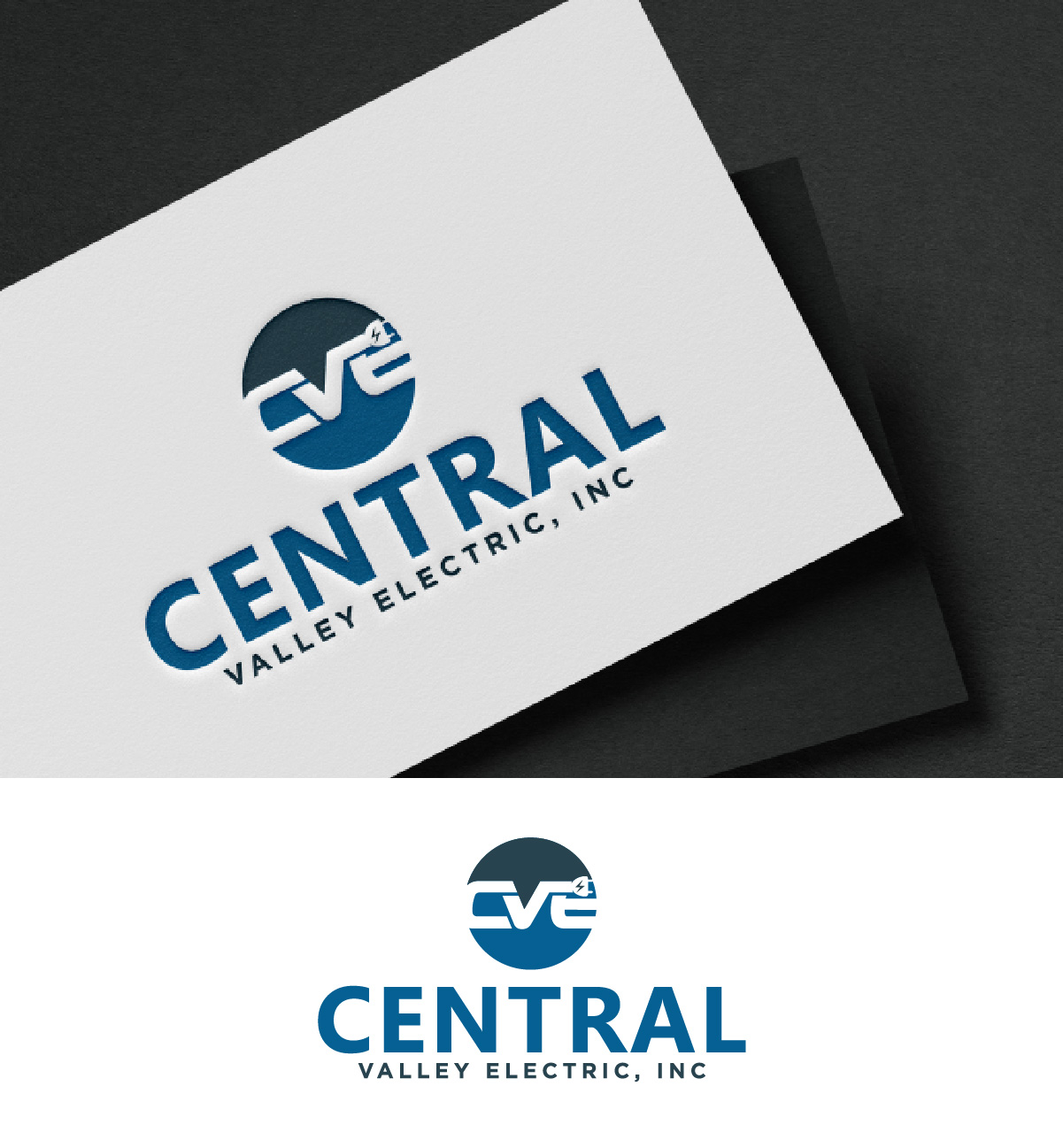Logo Design by fly  design for Central Valley Electric, Inc. | Design #35883960