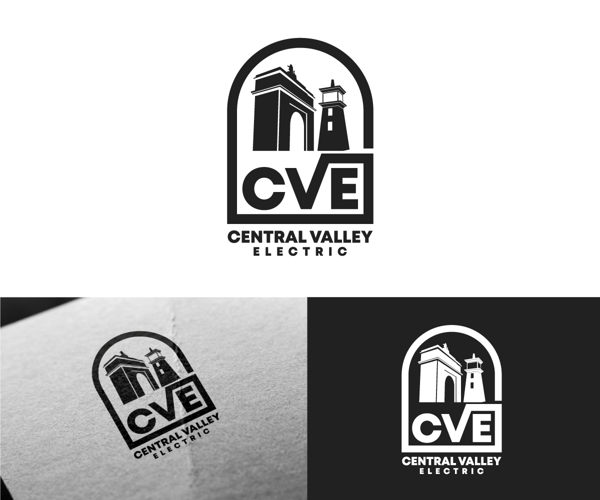 Logo Design by Ansh Design for Central Valley Electric, Inc. | Design #35884245