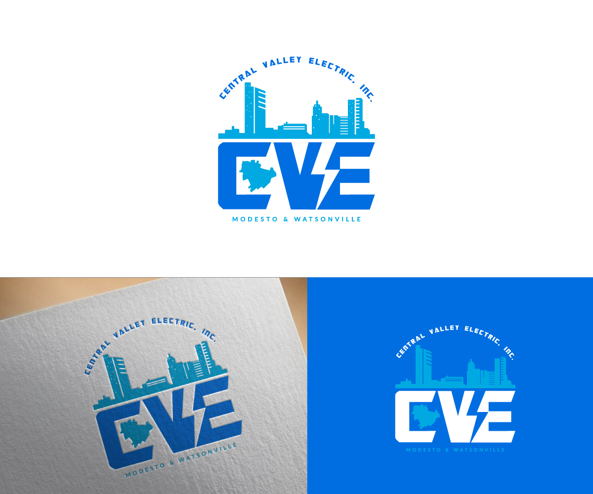 Logo-Design von Ansh Design für Central Valley Electric, Inc. | Design #35884248