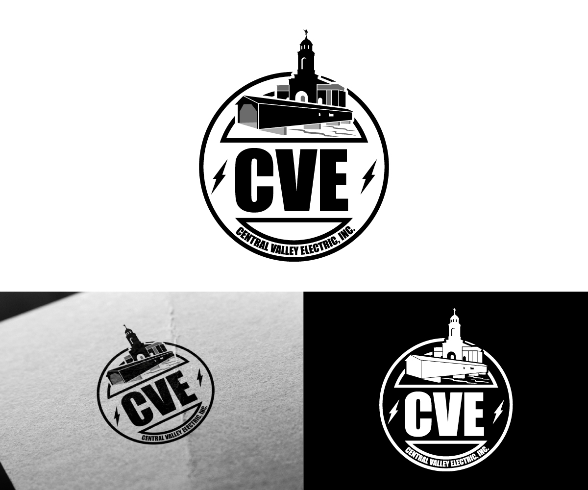 Logo Design by Ansh Design for Central Valley Electric, Inc. | Design #35884480