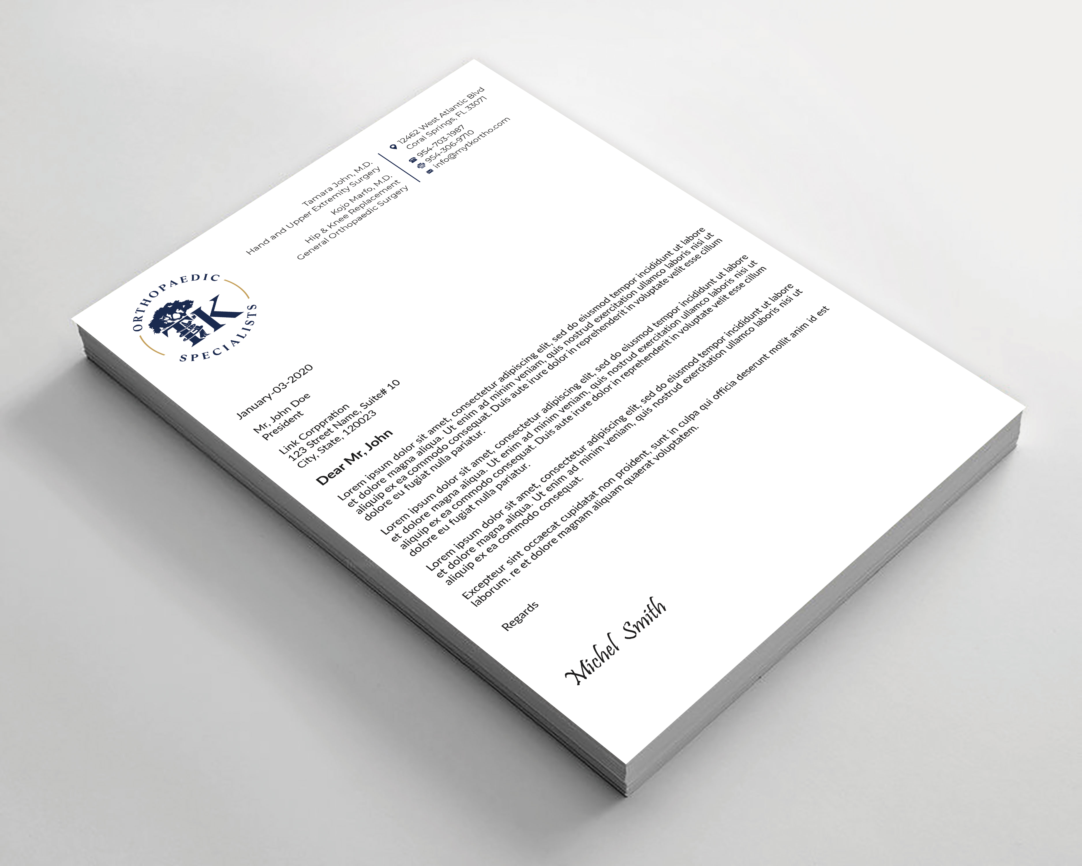 Diseño de Membrete por Expert Bappy para este proyecto | Diseño #35881618