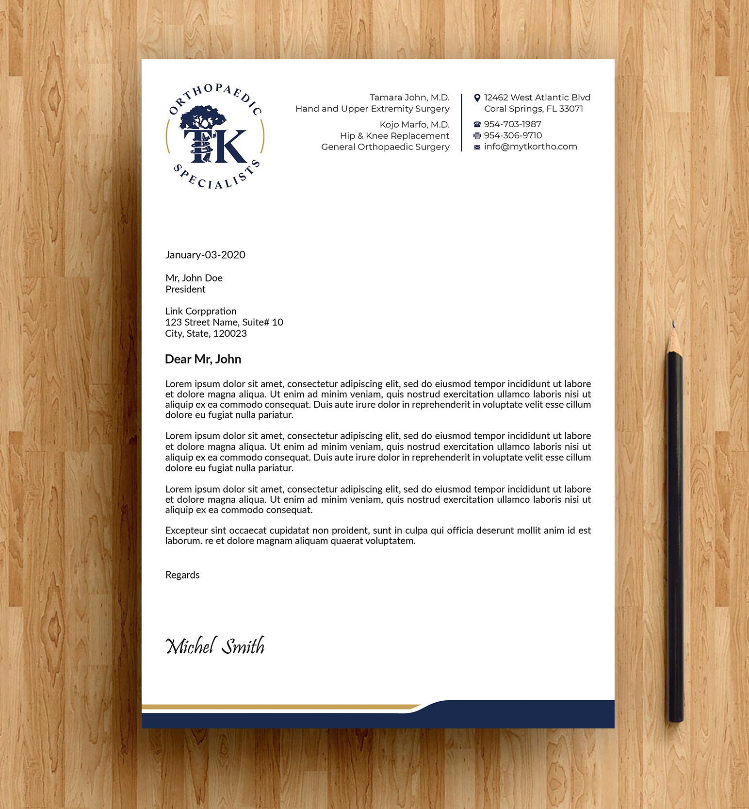 Letterhead Design by Expert Bappy for this project | Design #35881704