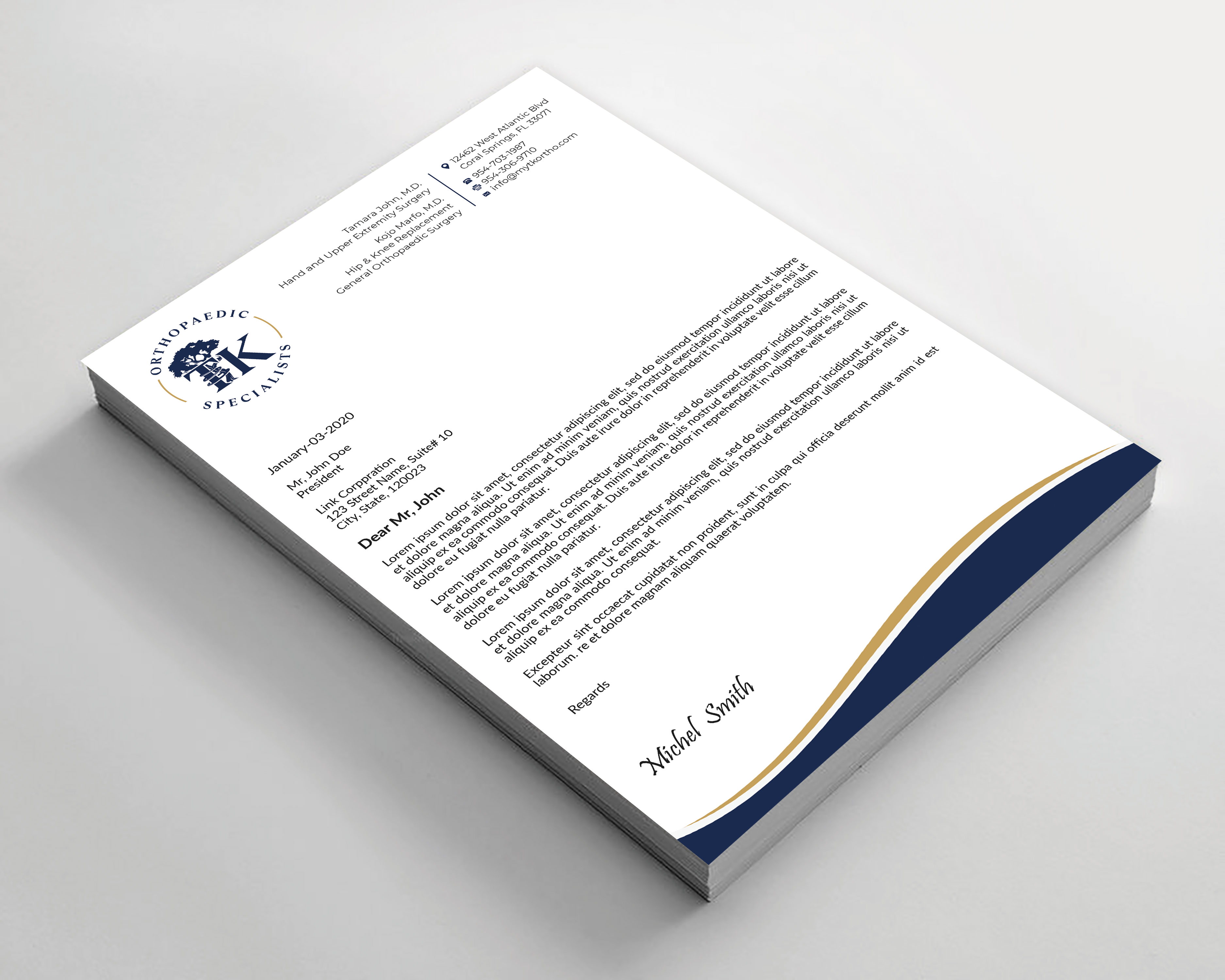 Diseño de Membrete por Expert Bappy para este proyecto | Diseño #35881736