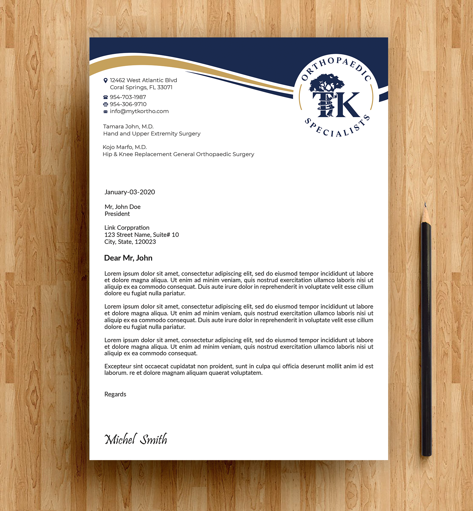 Letterhead Design by Expert Bappy for this project | Design #35895388
