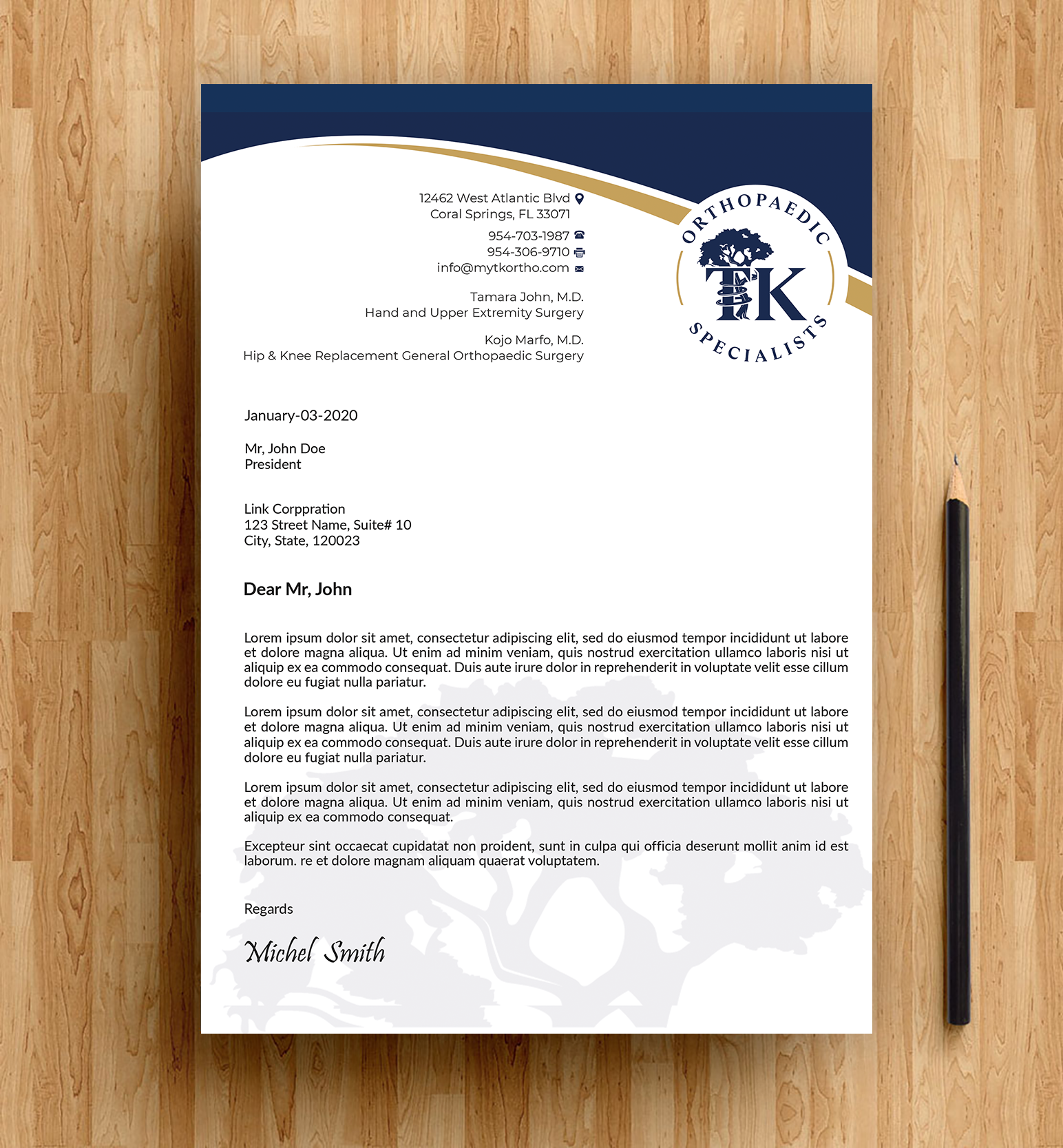 Letterhead Design by Expert Bappy for this project | Design #35900566