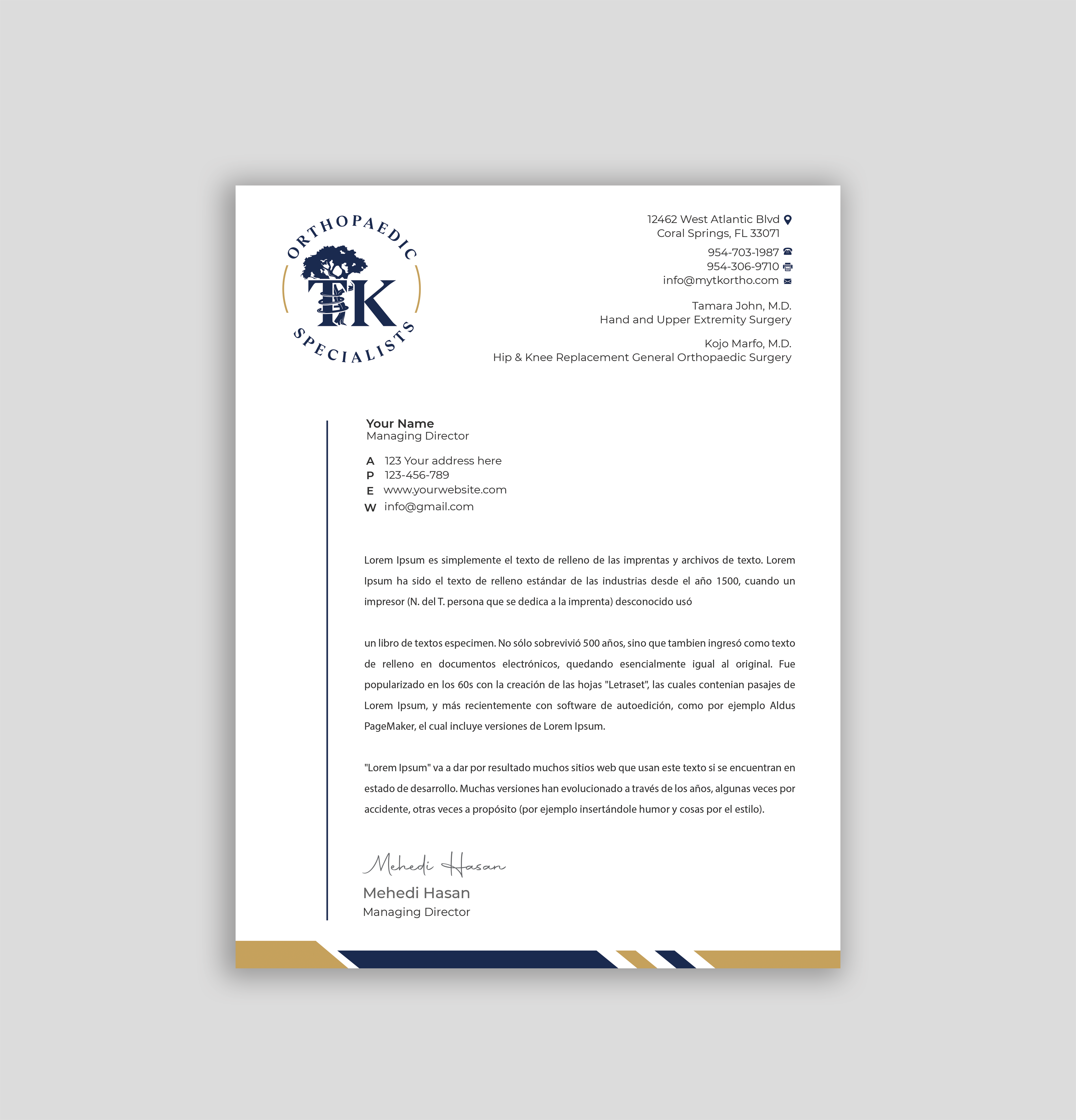 Letterhead Design by Expert Bappy for this project | Design #35901606