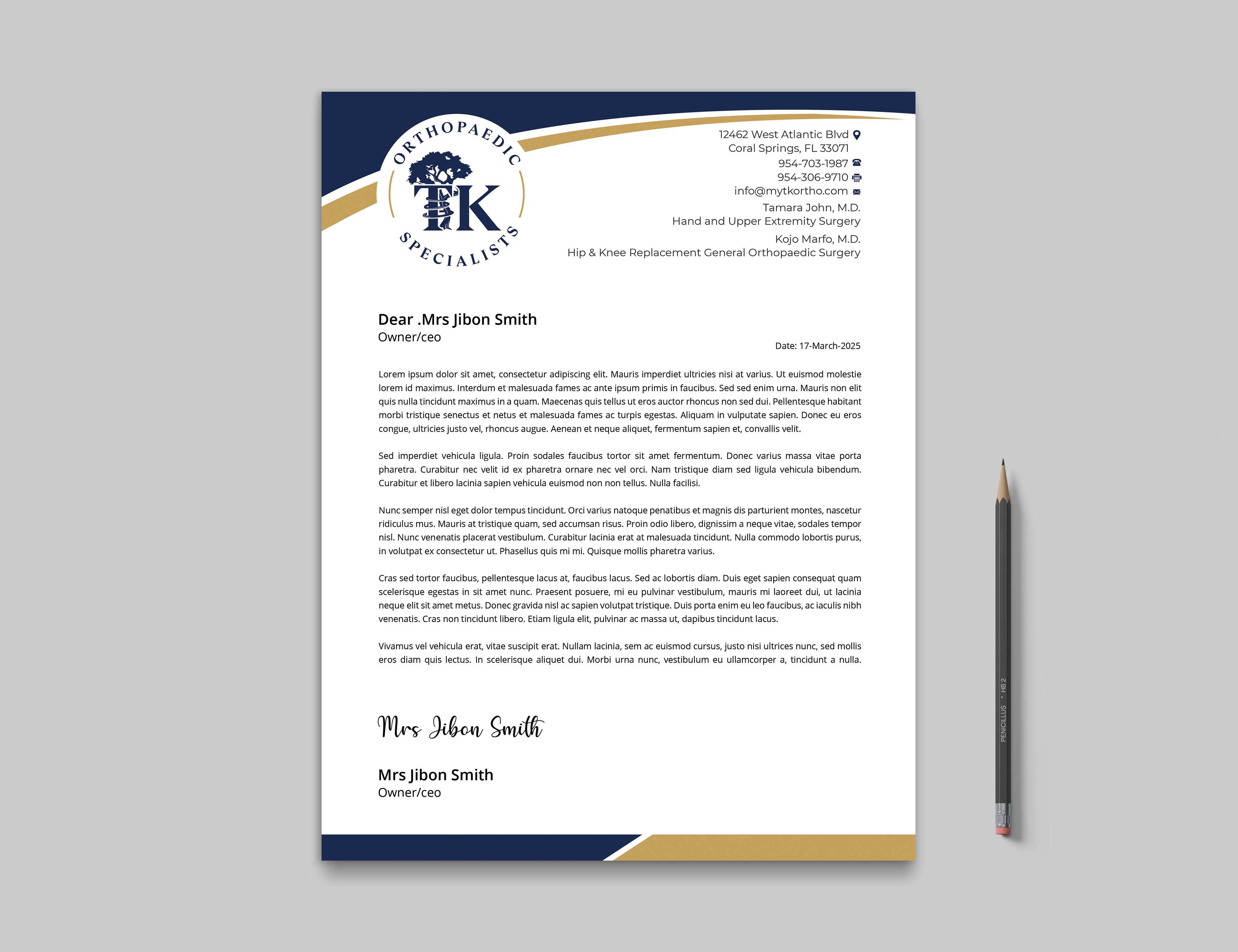 Letterhead Design by Expert Bappy for this project | Design #35901664