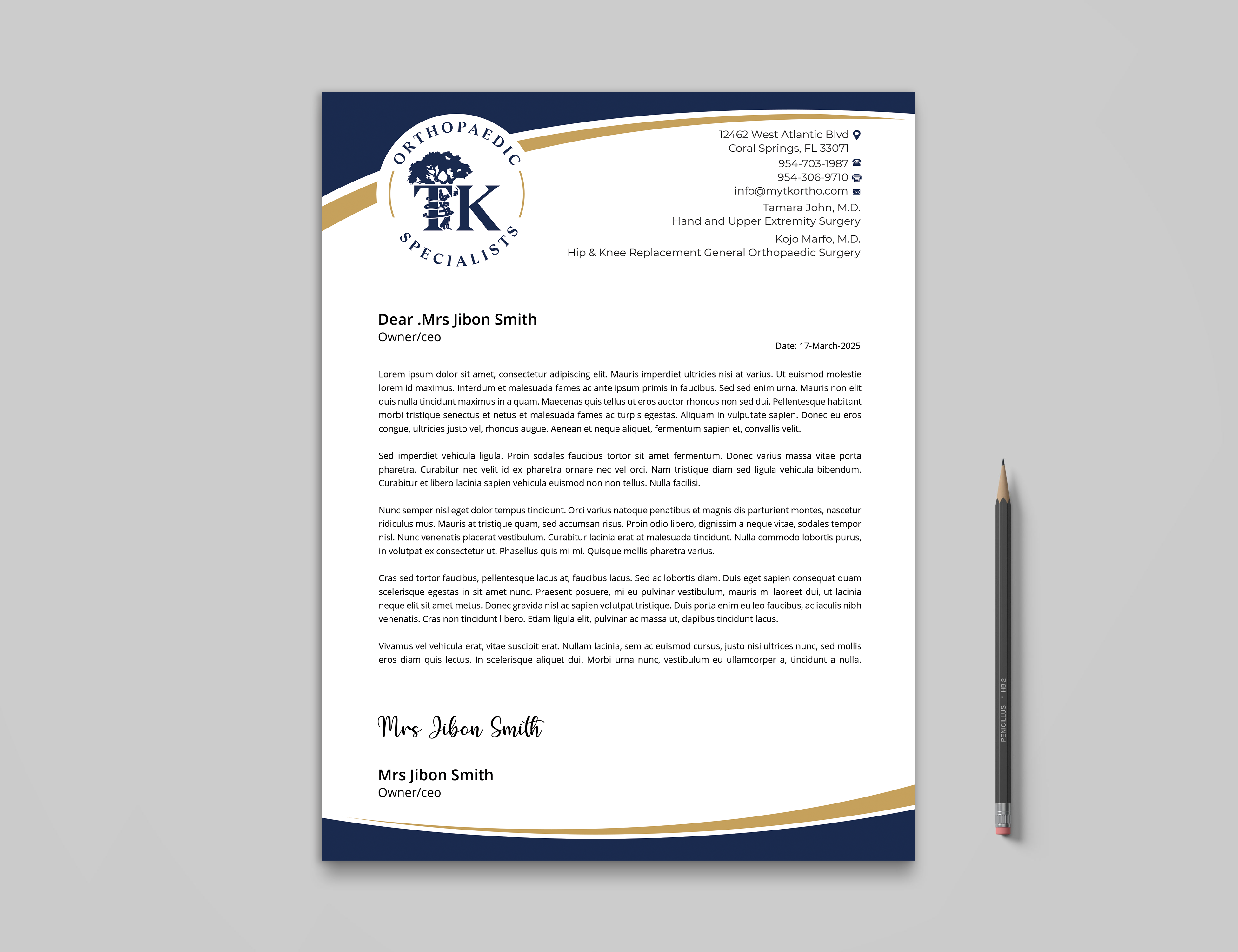 Letterhead Design by Expert Bappy for this project | Design #35901670