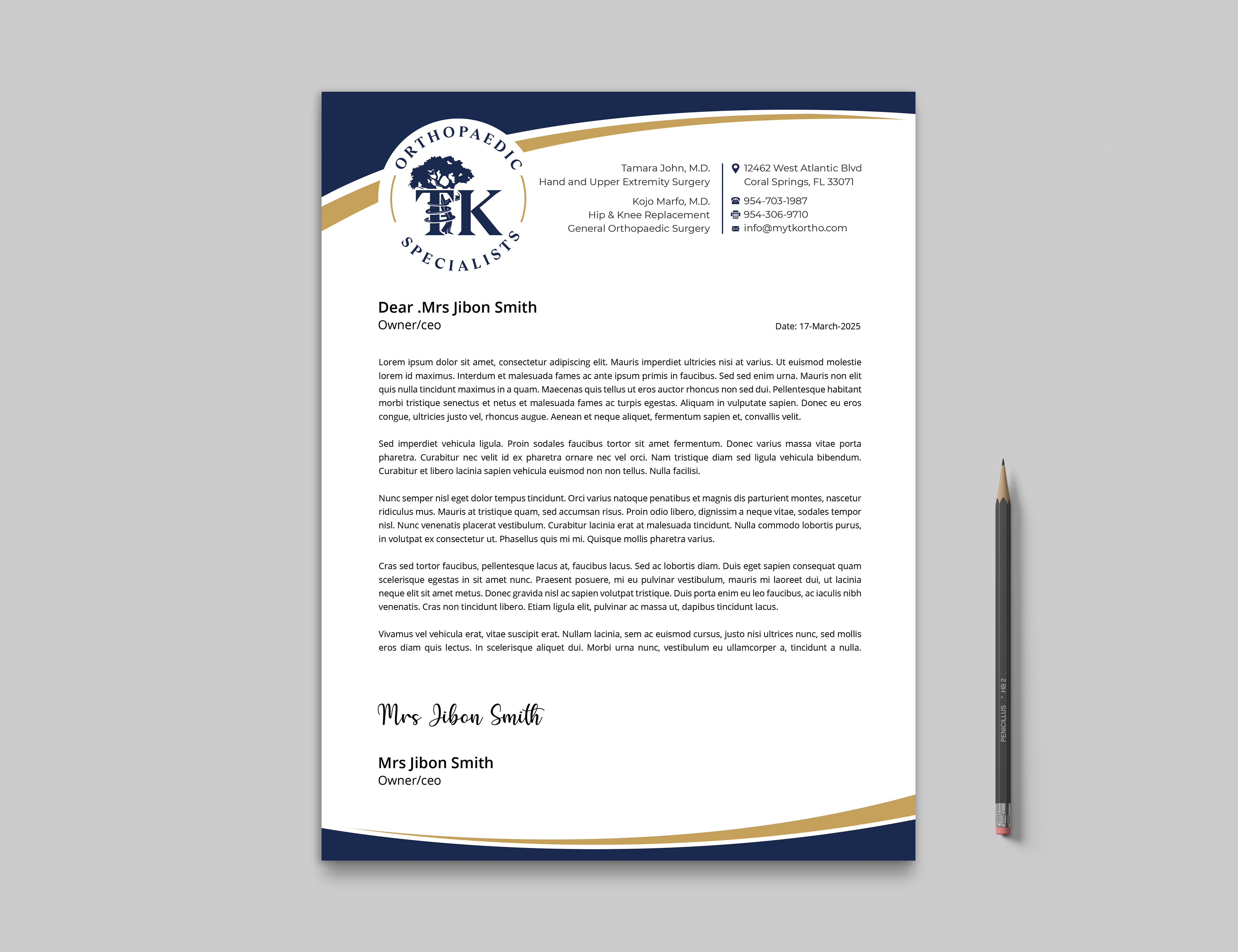 Letterhead Design by Expert Bappy for this project | Design #35901680