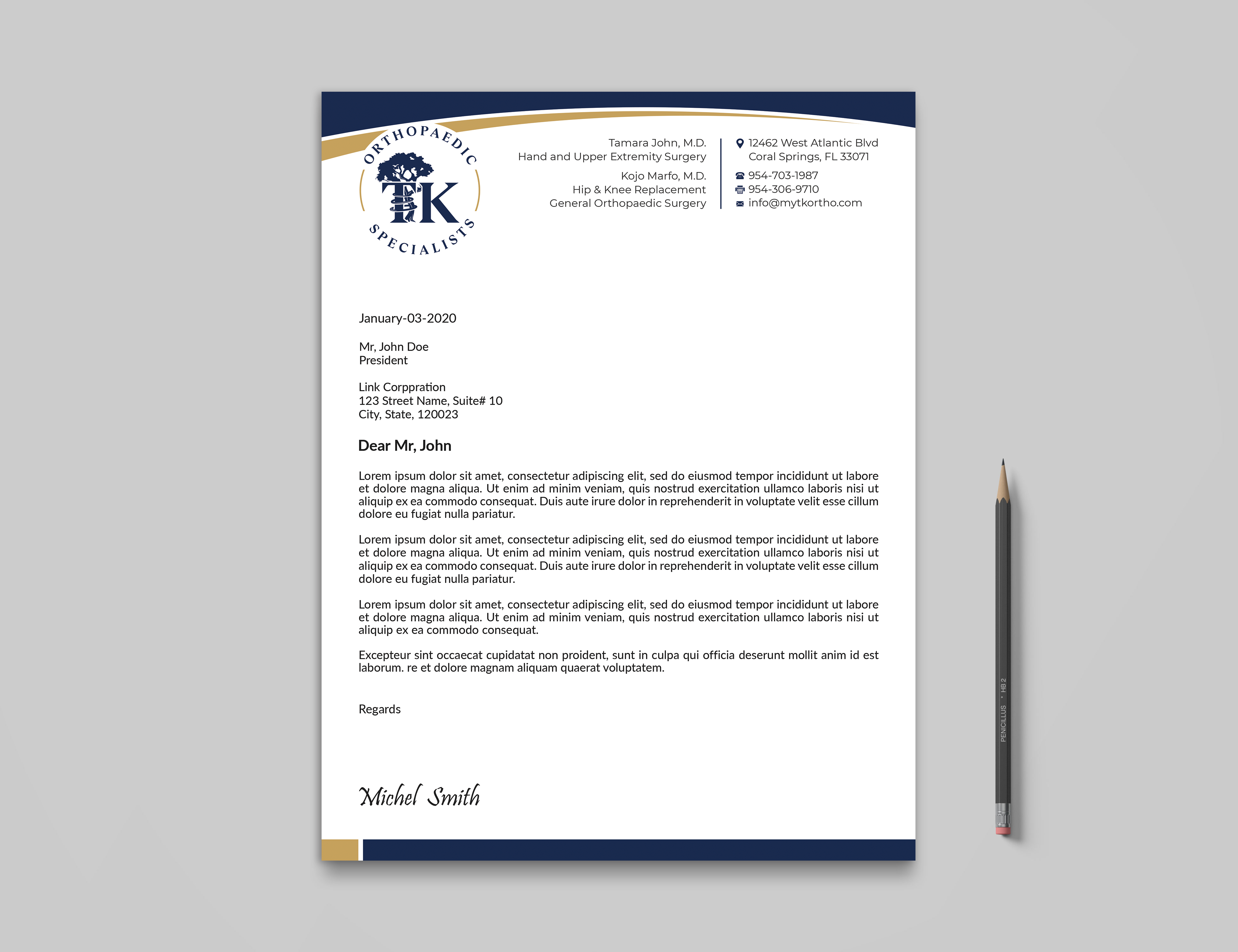 Letterhead Design by Expert Bappy for this project | Design #35901702