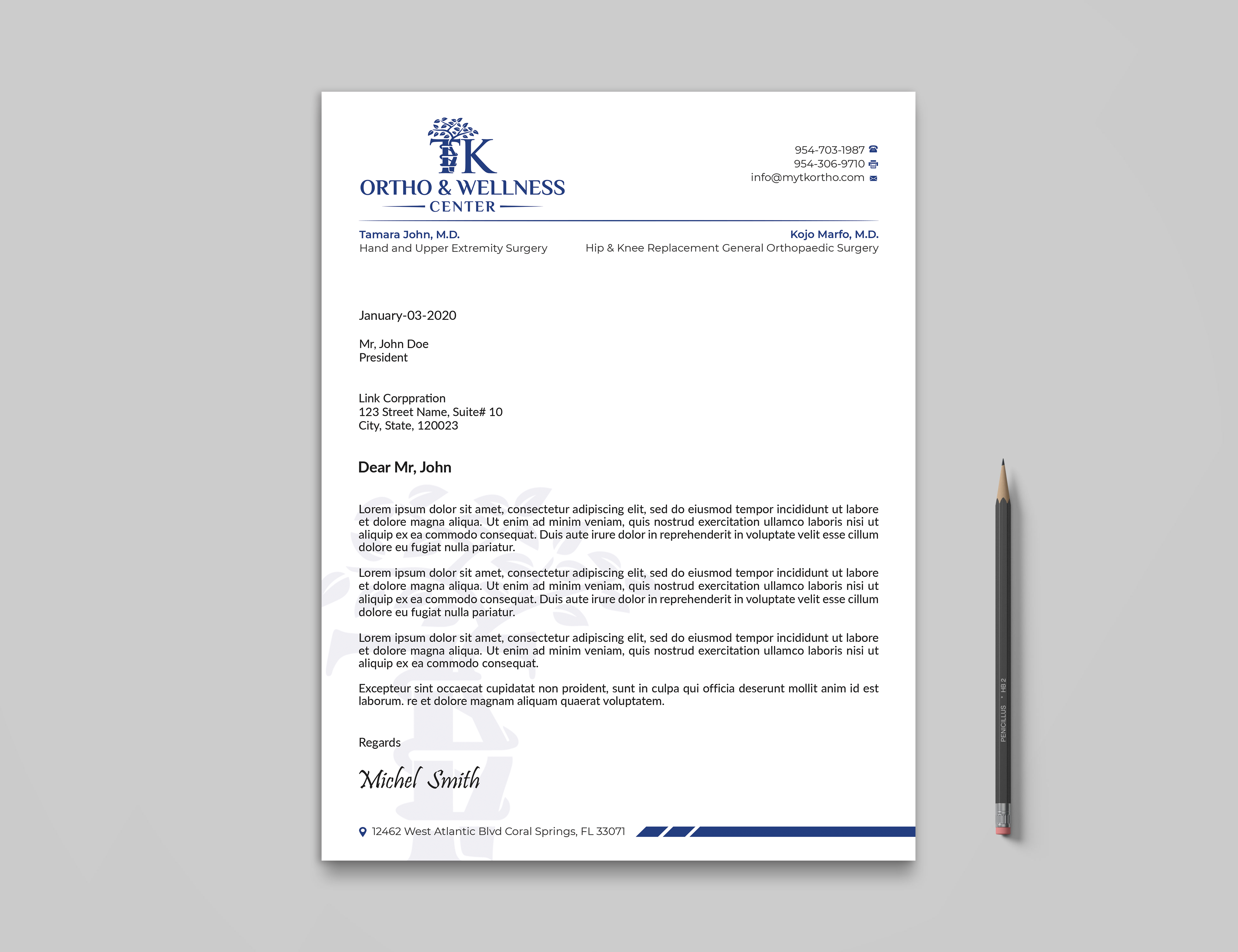 Letterhead Design by Expert Bappy for this project | Design #36034136