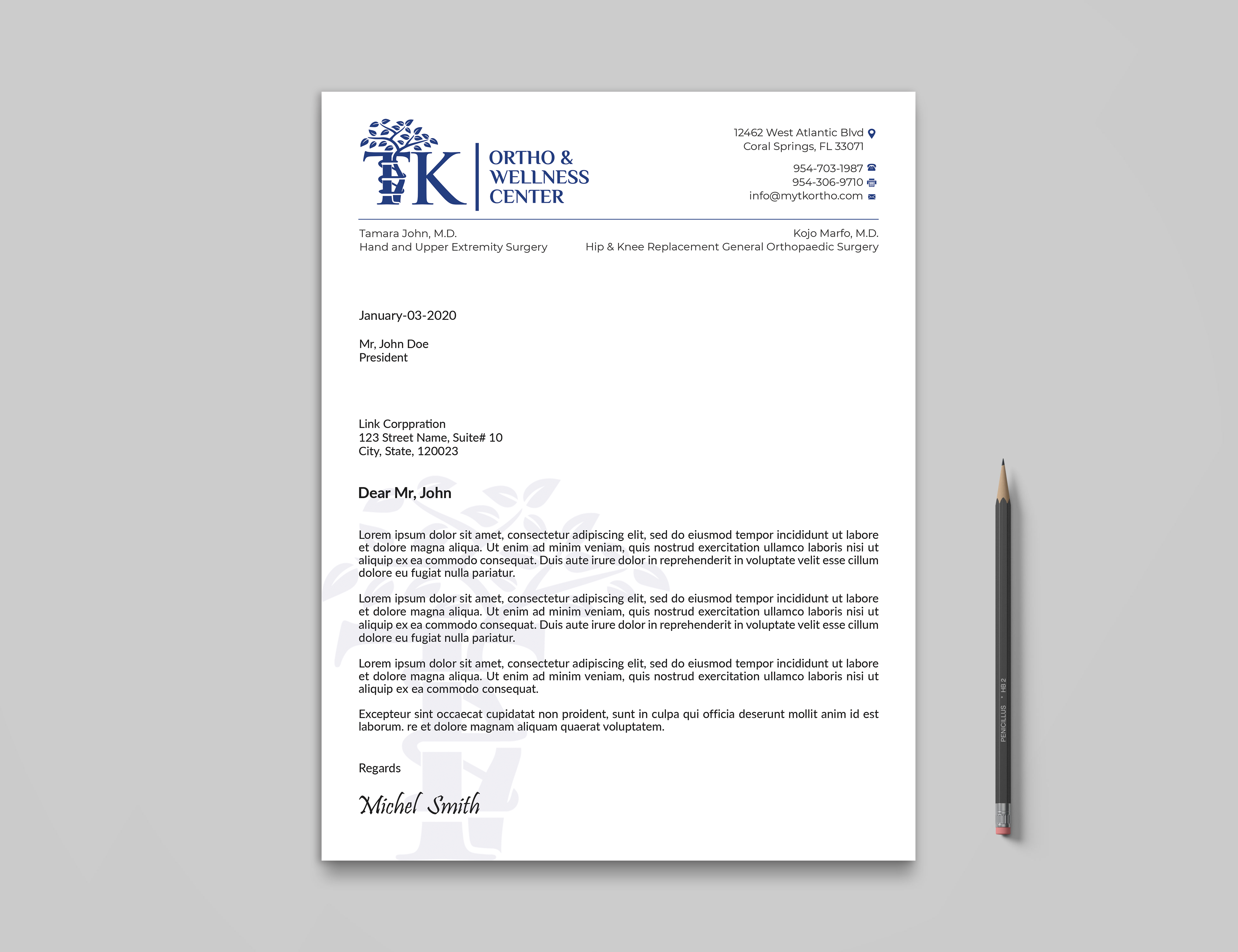 Letterhead Design by Expert Bappy for this project | Design #36034166