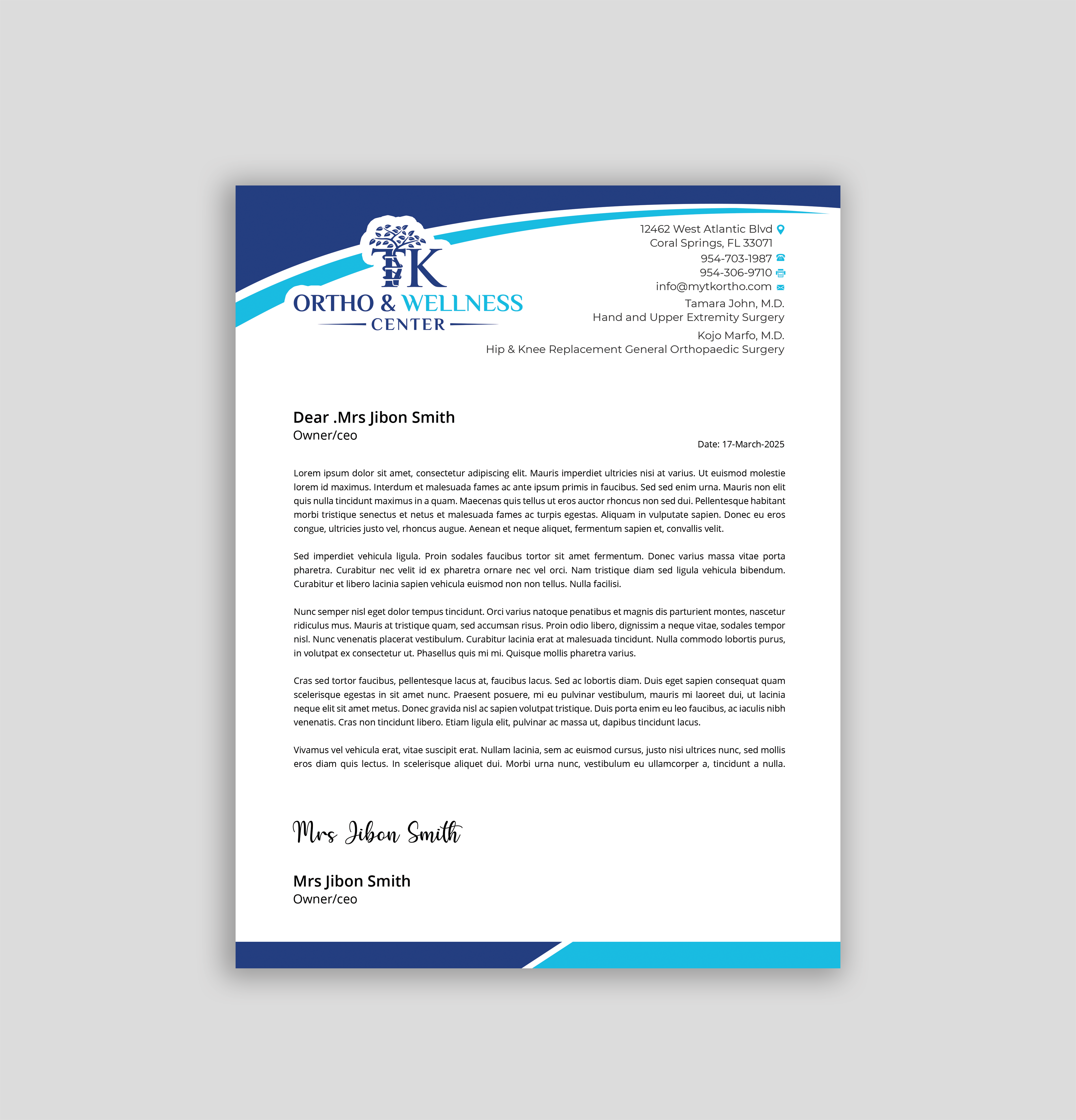Letterhead Design by Expert Bappy for this project | Design #36065301