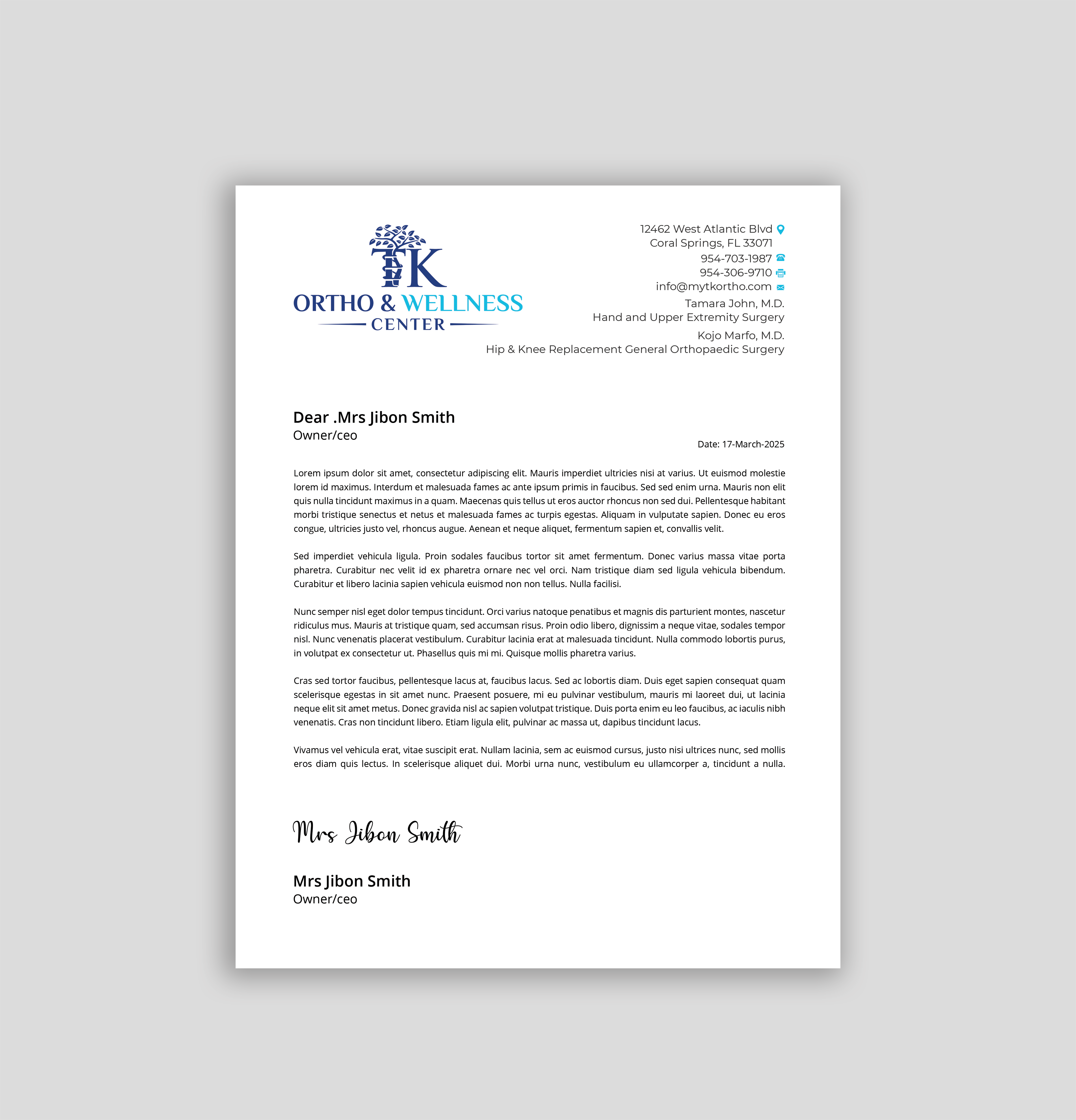 Letterhead Design by Expert Bappy for this project | Design #36065312