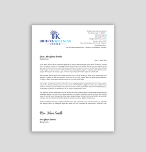 Letterhead Design by Expert Bappy for this project | Design: #36065312