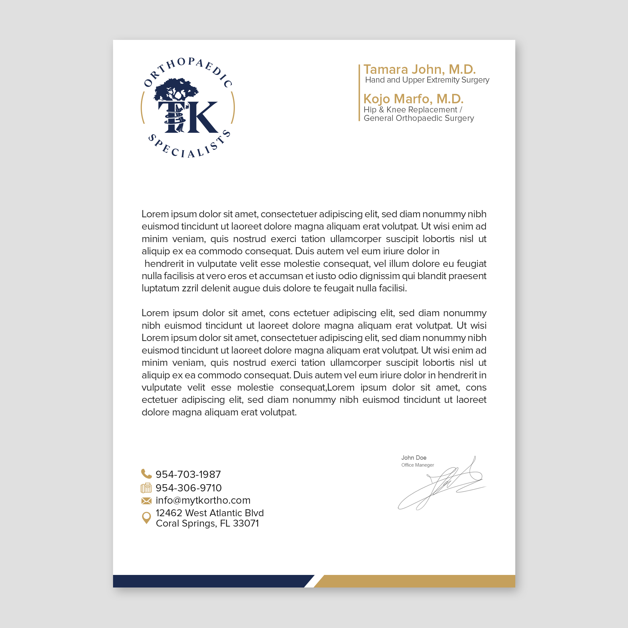 Letterhead Design by WellDesign for this project | Design #35887797