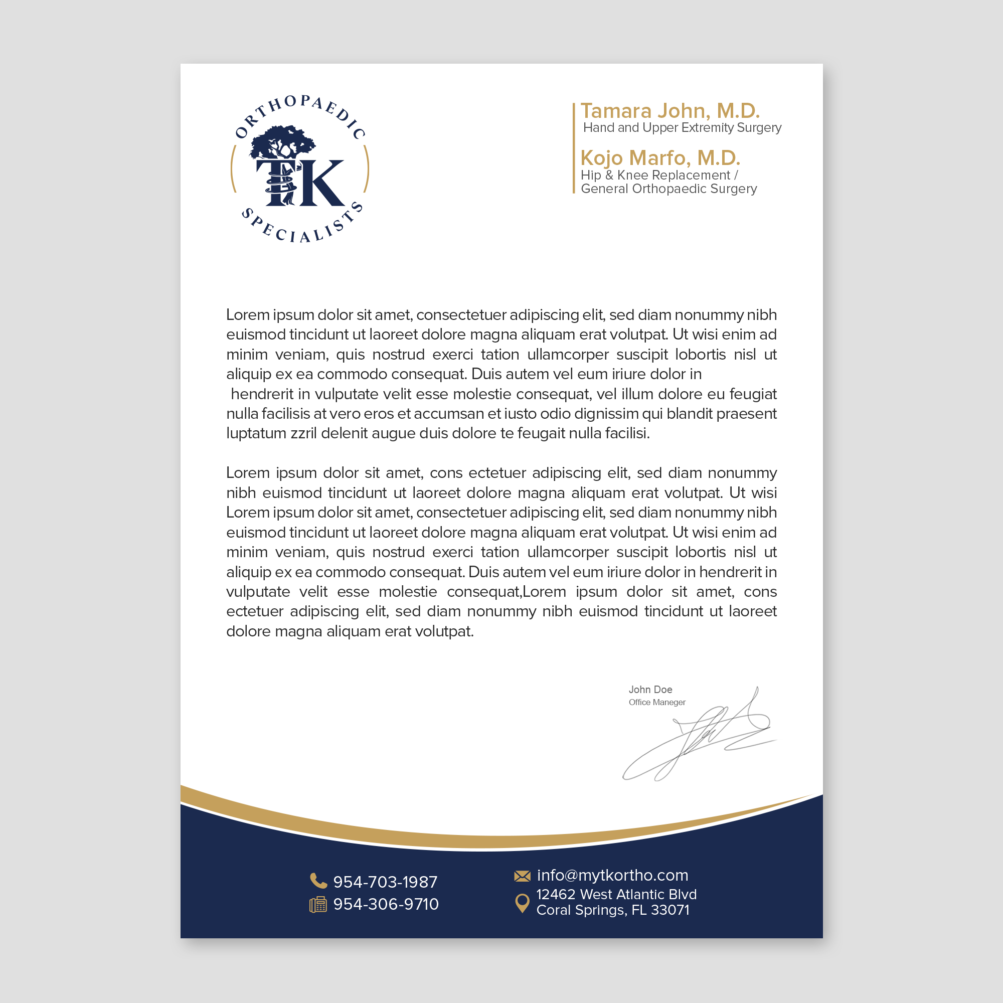 Letterhead Design by WellDesign for this project | Design #35887798