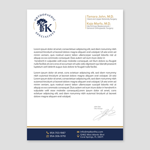 Letterhead Design by WellDesign for this project | Design: #35887799