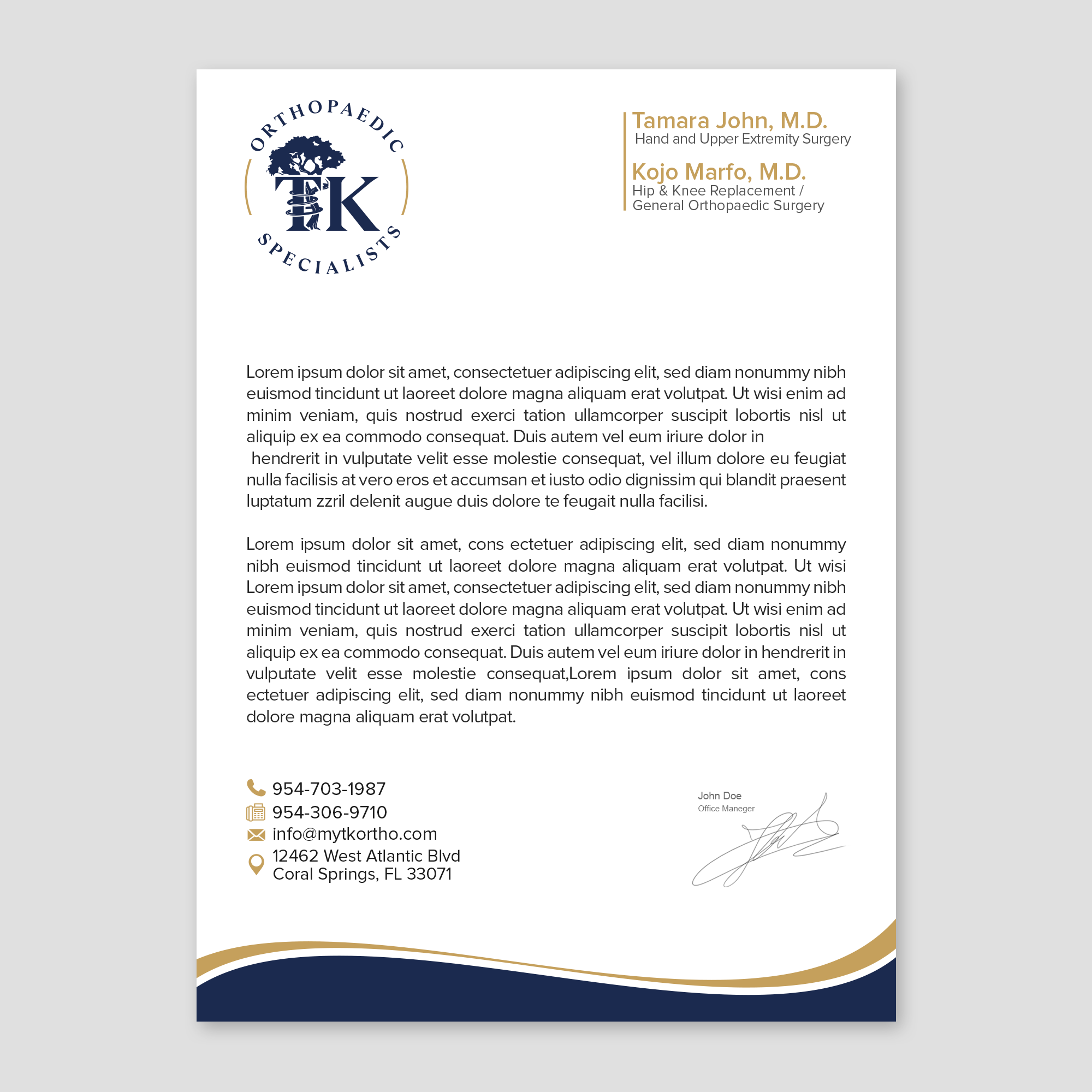 Letterhead Design by WellDesign for this project | Design #35887800