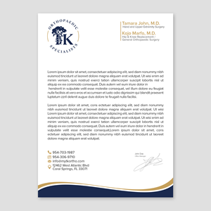Letterhead Design by WellDesign for this project | Design: #35887800