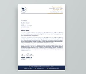 Letterhead Design by DesignerShahadat for this project | Design: #35885967