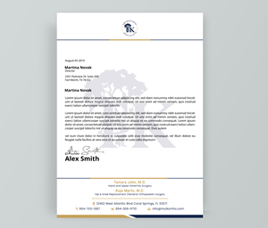 Letterhead Design by DesignerShahadat for this project | Design: #35886230