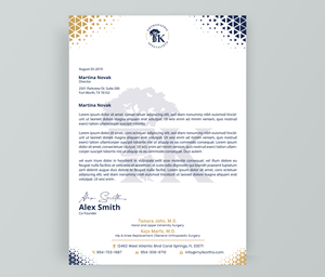 Letterhead Design by DesignerShahadat for this project | Design: #35886239