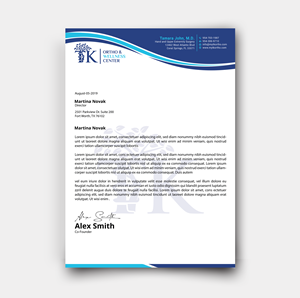 Letterhead Design by DesignerShahadat for this project | Design: #36034677