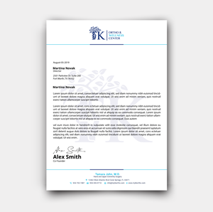 Letterhead Design by DesignerShahadat for this project | Design: #36036094