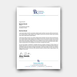 Letterhead Design by DesignerShahadat for this project | Design: #36036095