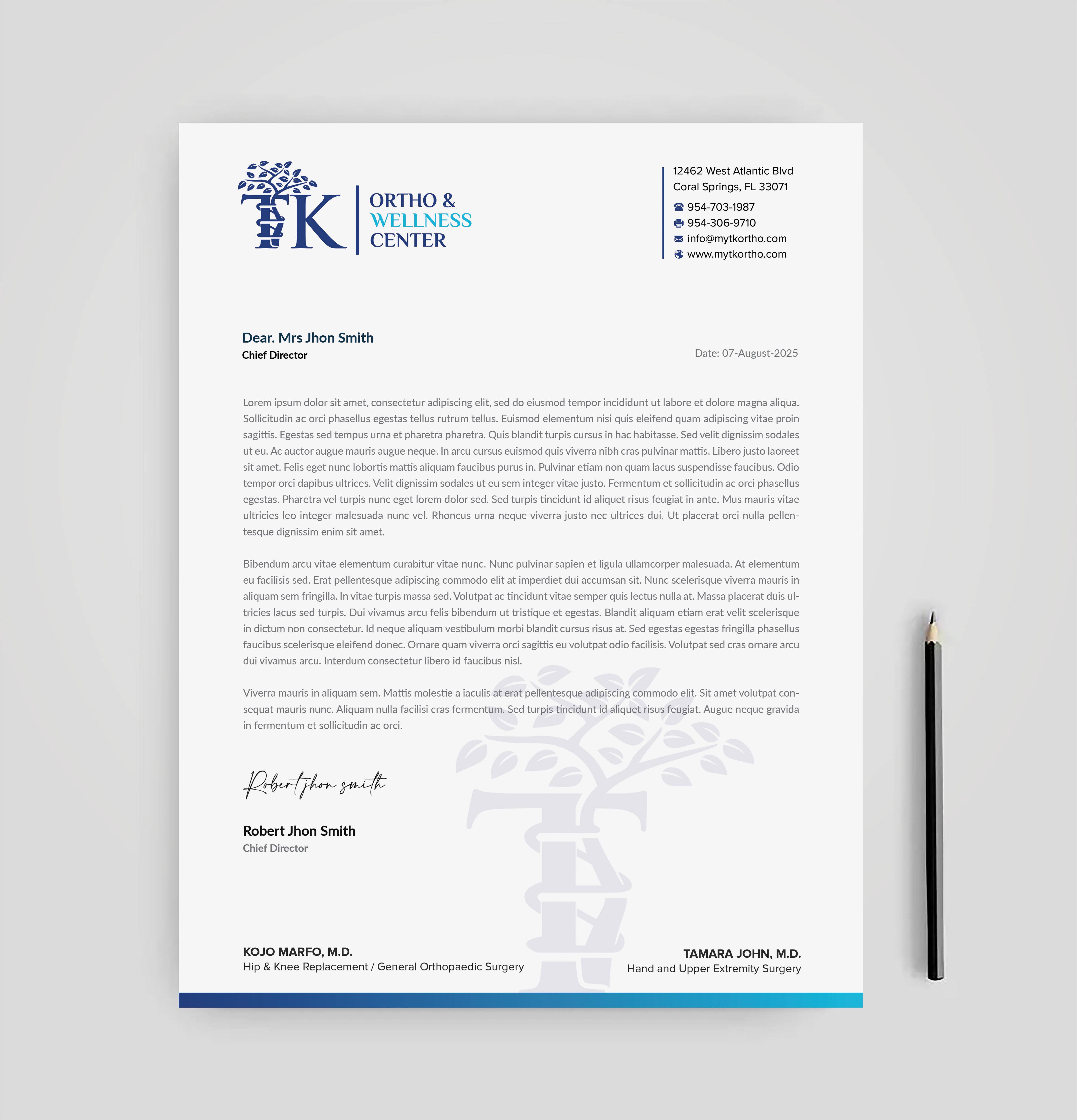 Letterhead Design by Sabbir_2025 for this project | Design #36022430